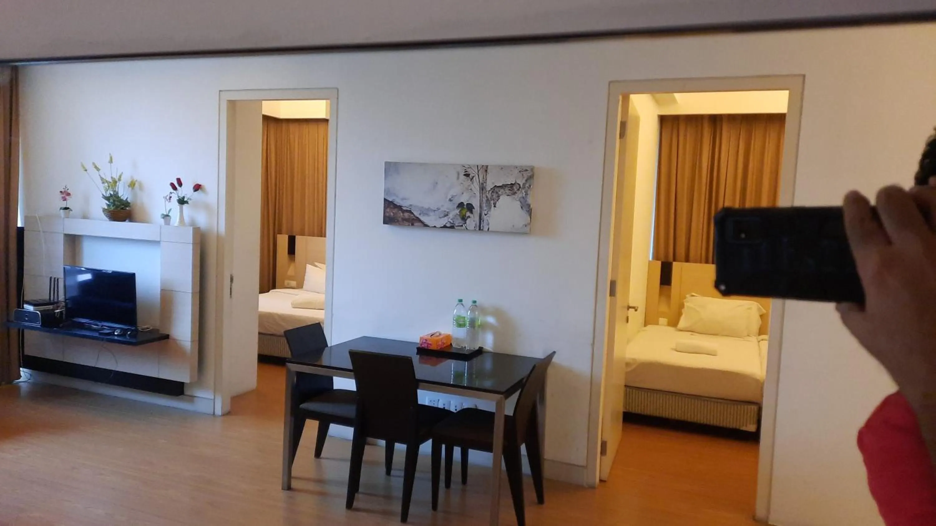 Bed in Platinum Suites at Swiss Garden