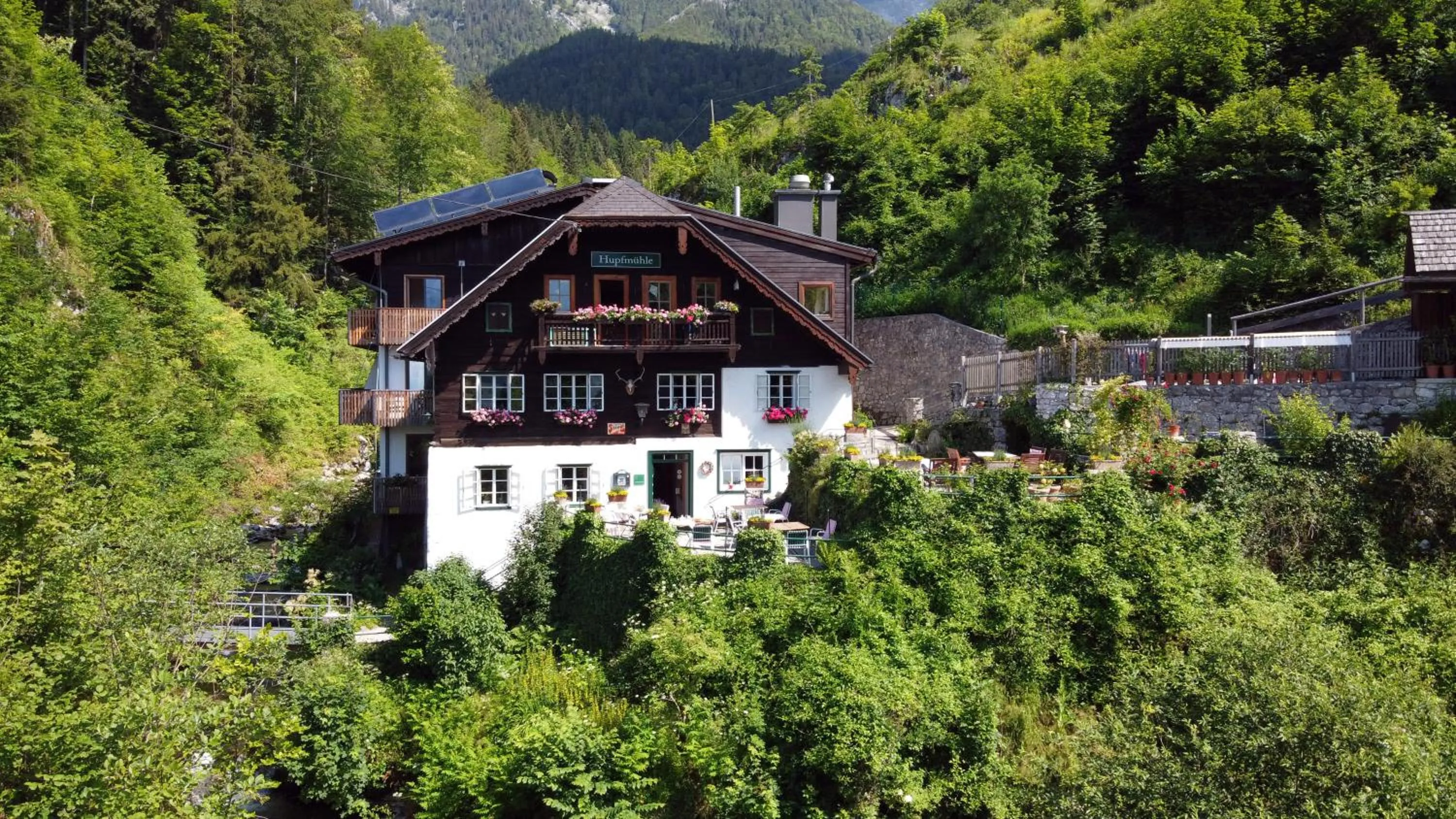 Studio with Balcony in Hupfmühle Pension