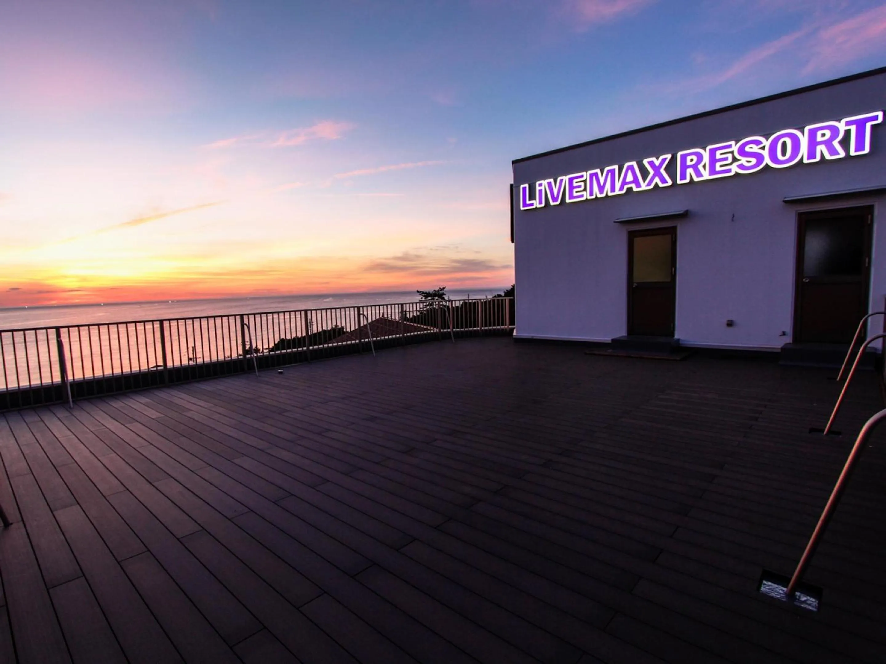 Sunset in LiVEMAX RESORT Kyotango Sea Front