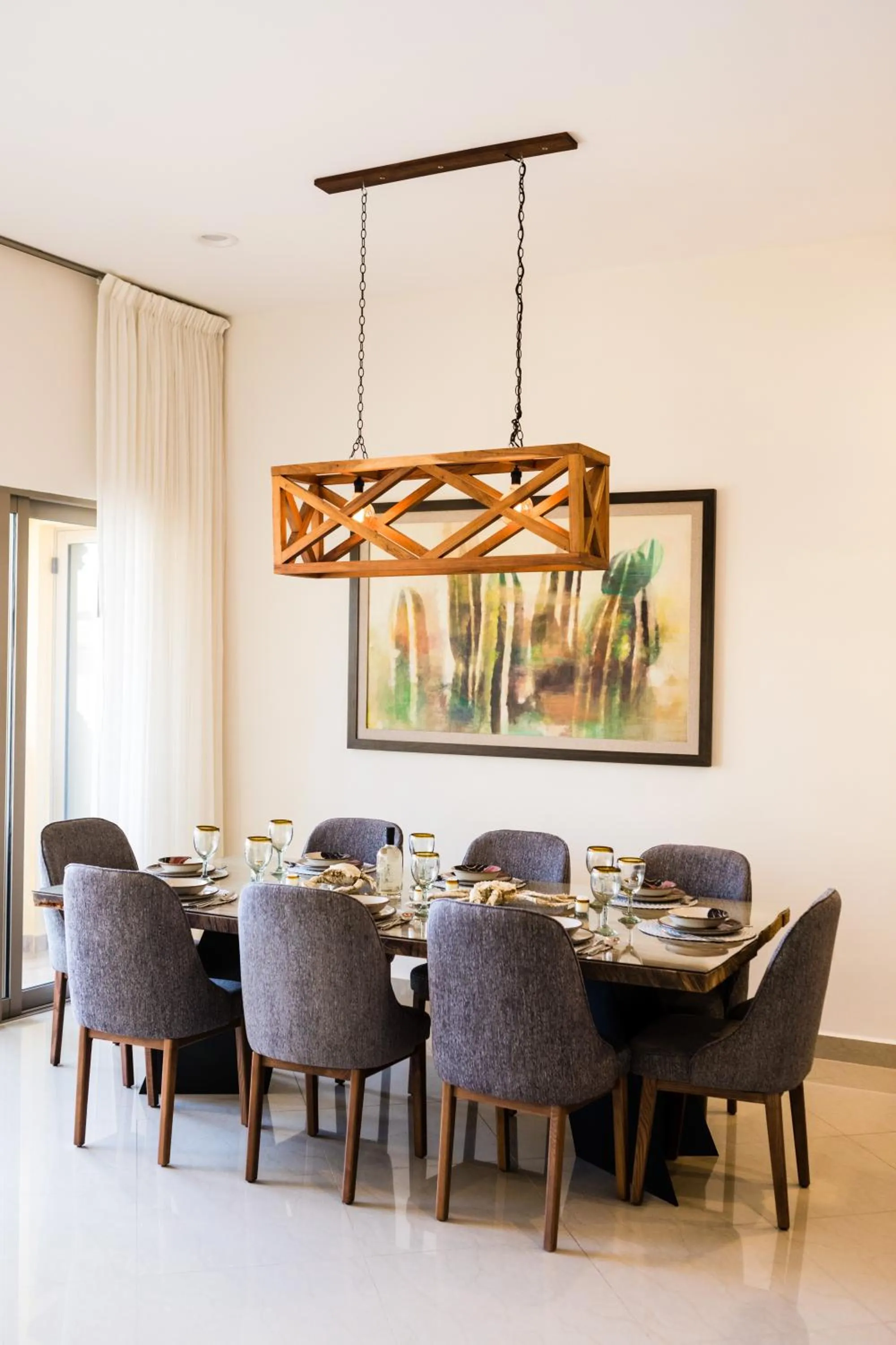Dining area in Petit Luxe Las Gavias Penthouse