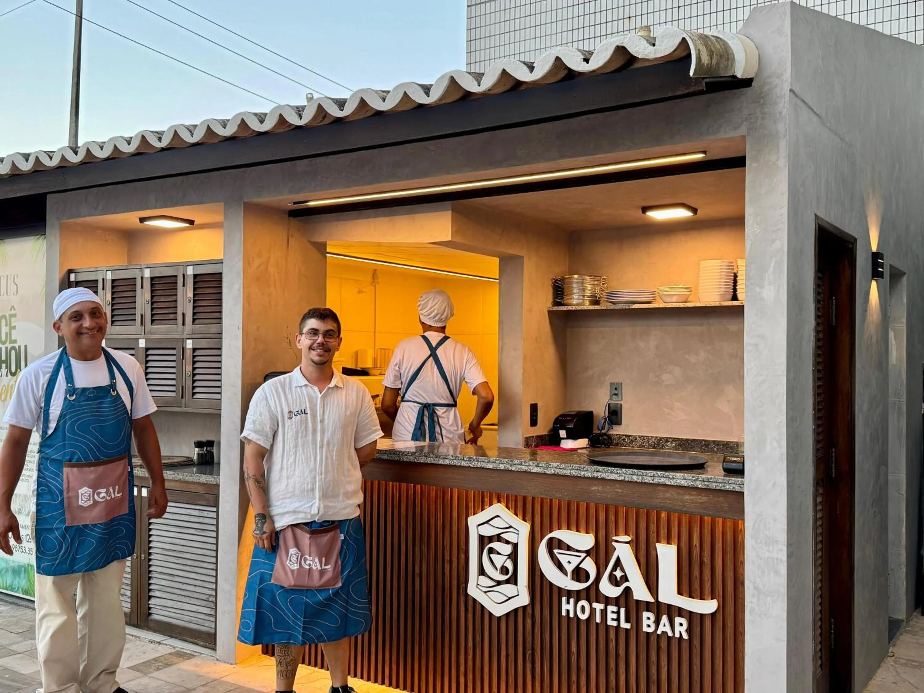 Lounge or bar in Yak Beach Hotel Ponta Negra