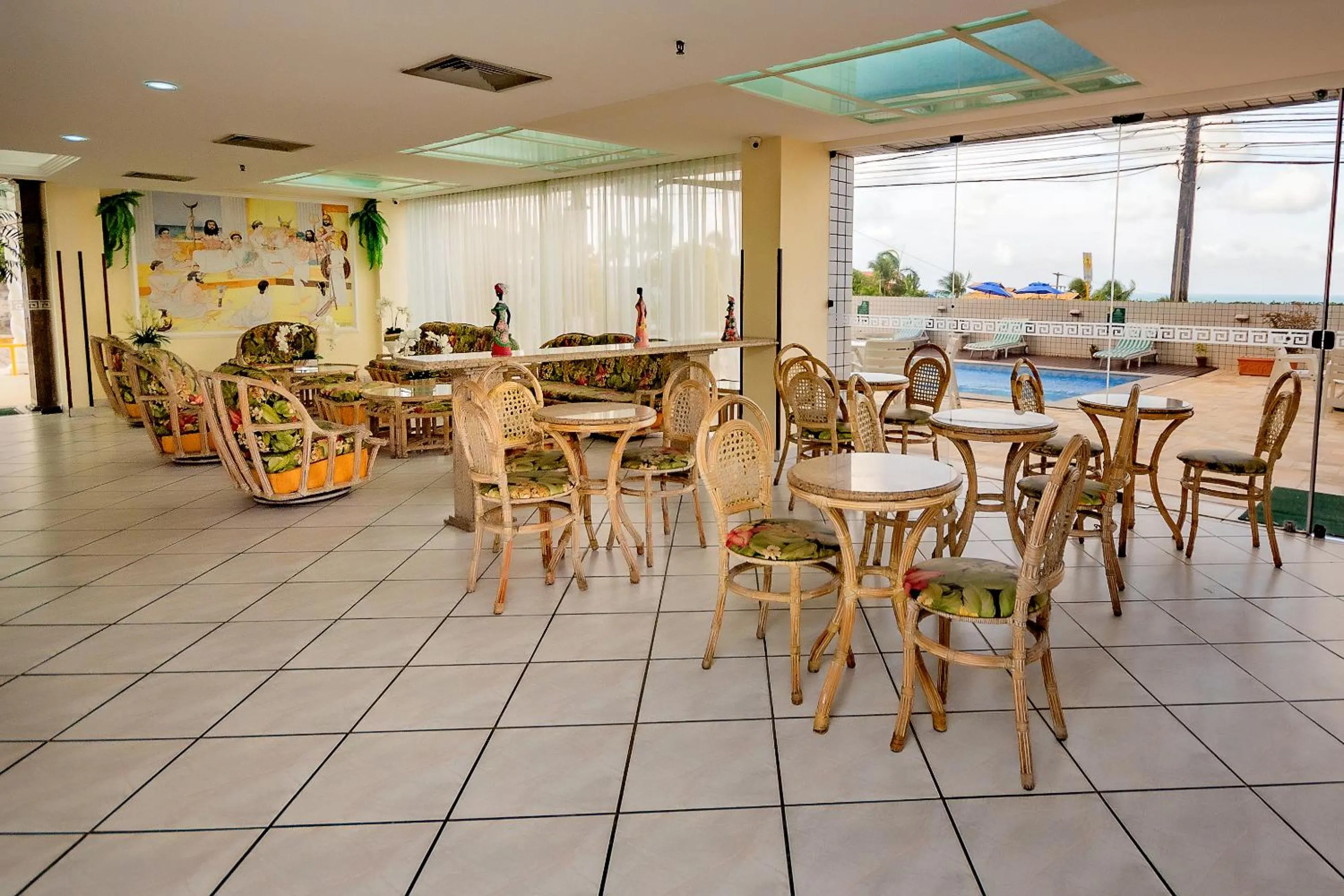 Pool view in Yak Beach Hotel Ponta Negra