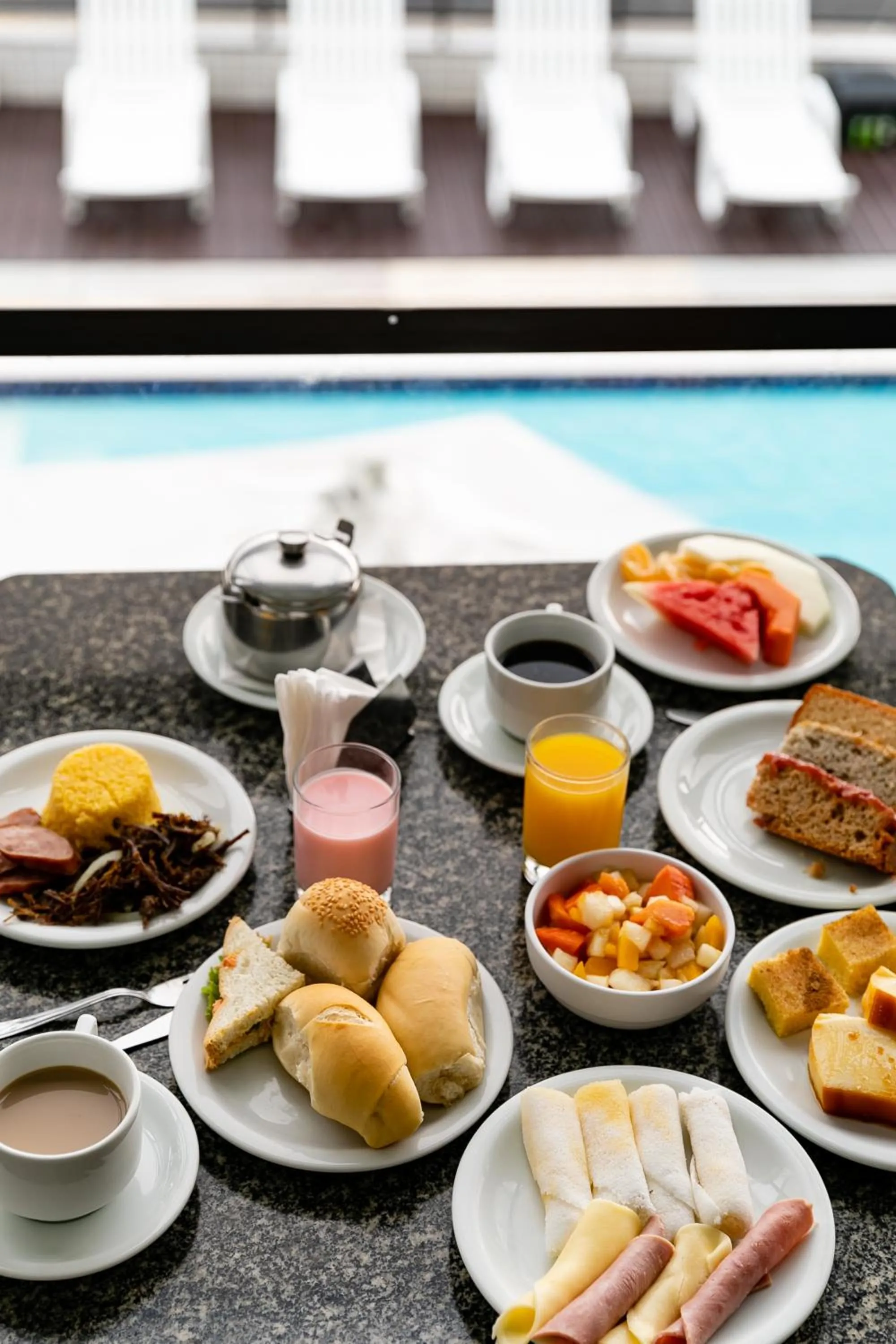 Breakfast in Yak Beach Hotel Ponta Negra