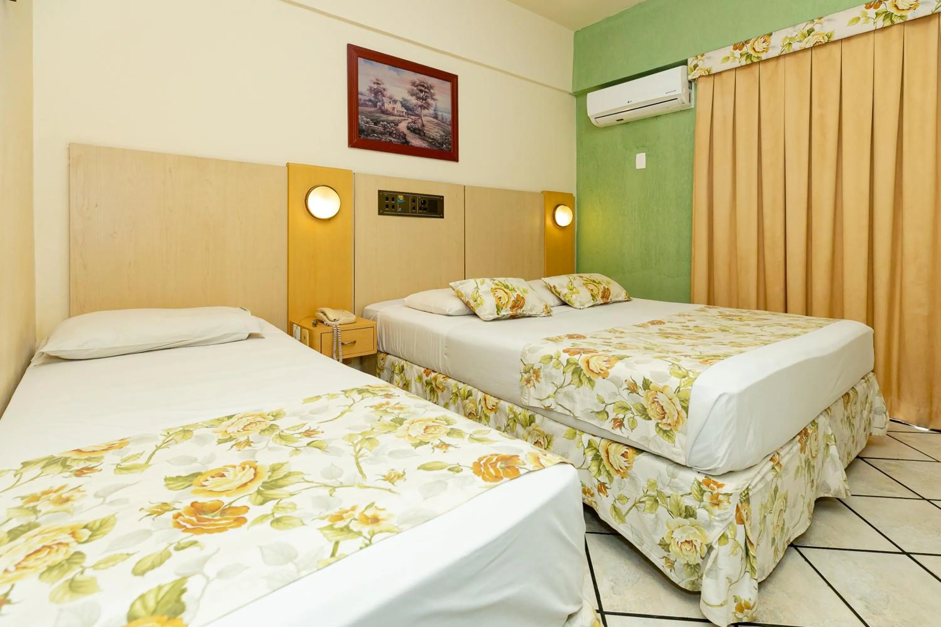 Bed in Yak Beach Hotel Ponta Negra