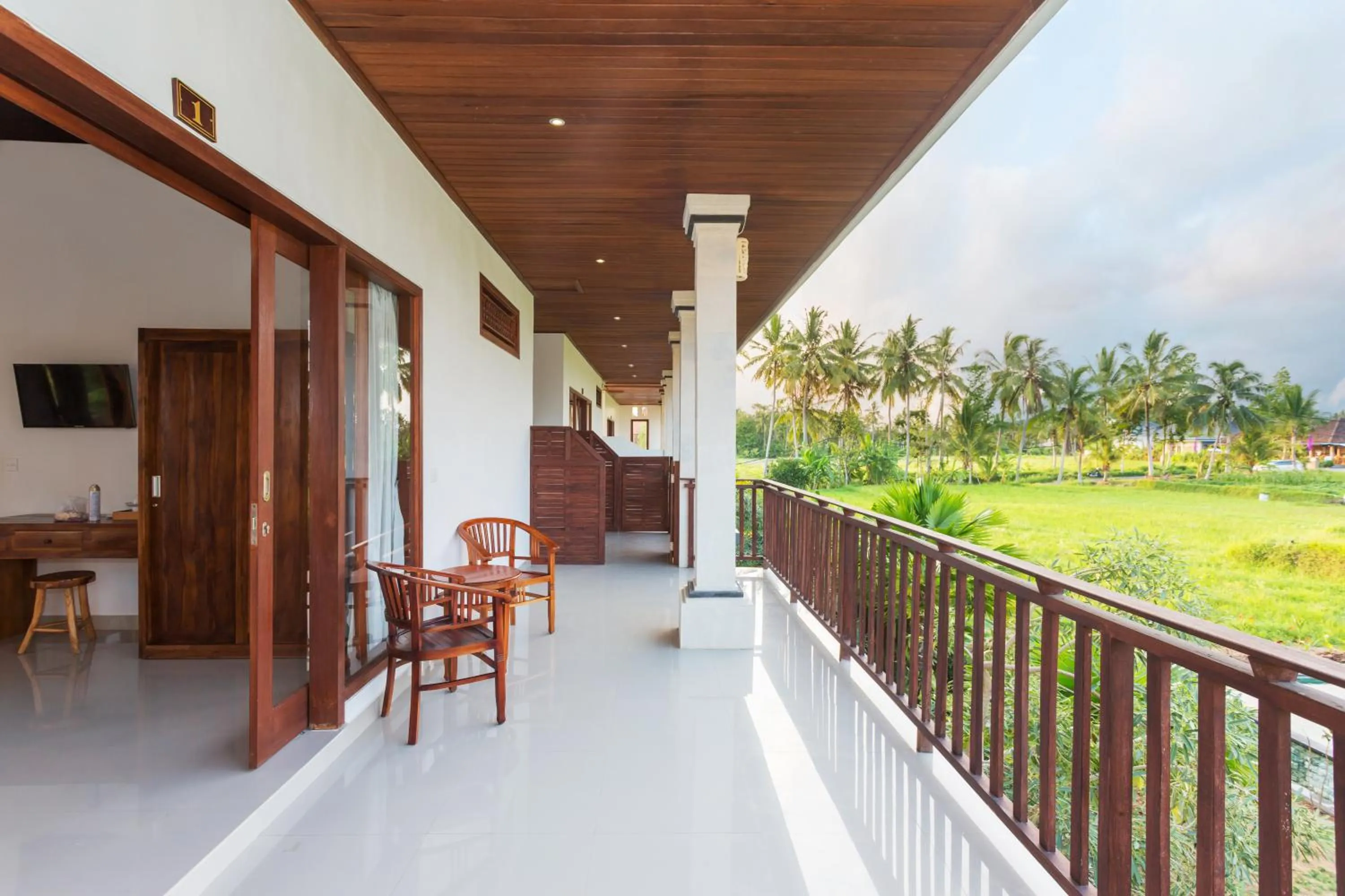 Patio in Canting Bali Suite