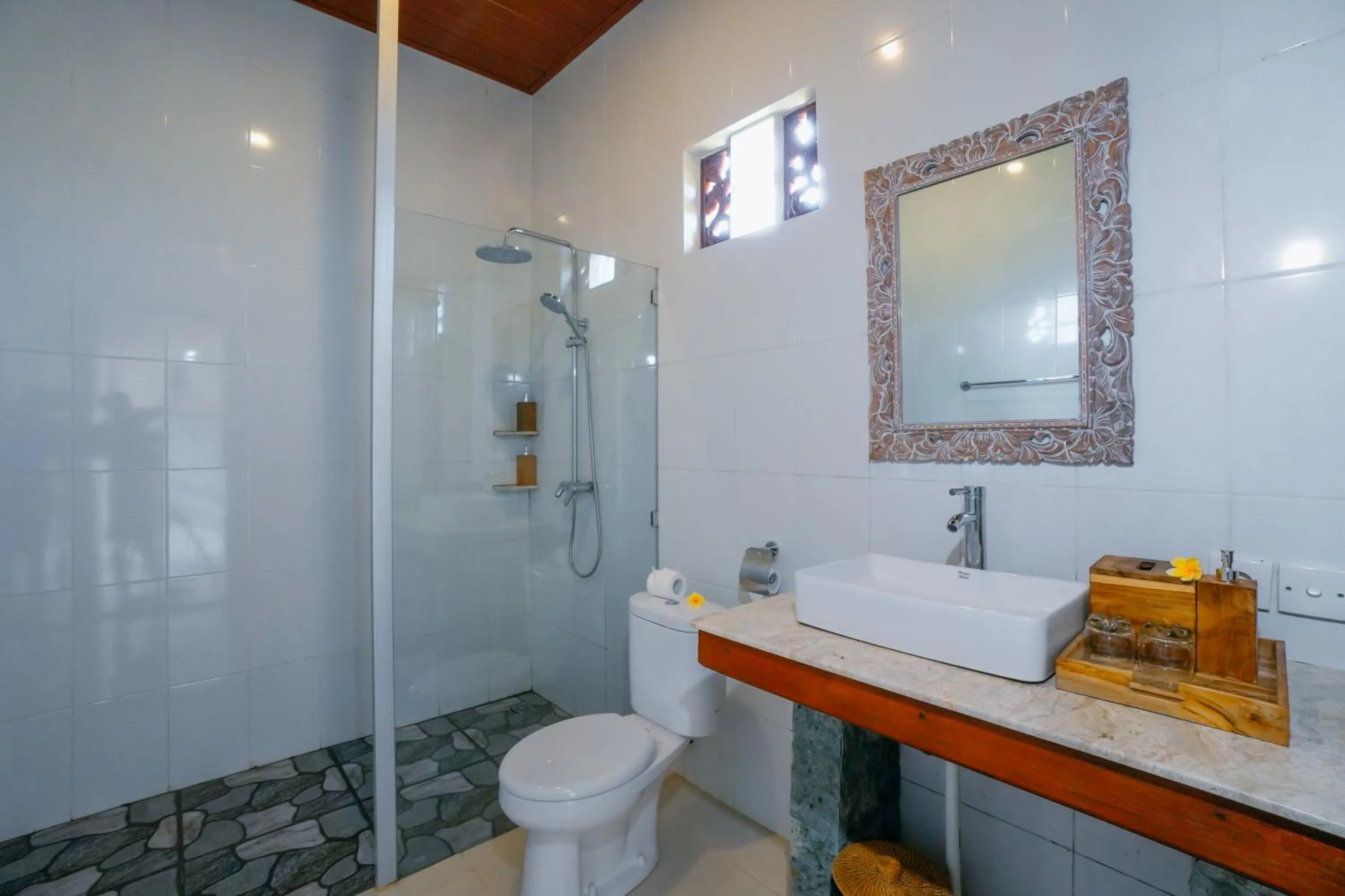 Shower in Canting Bali Suite