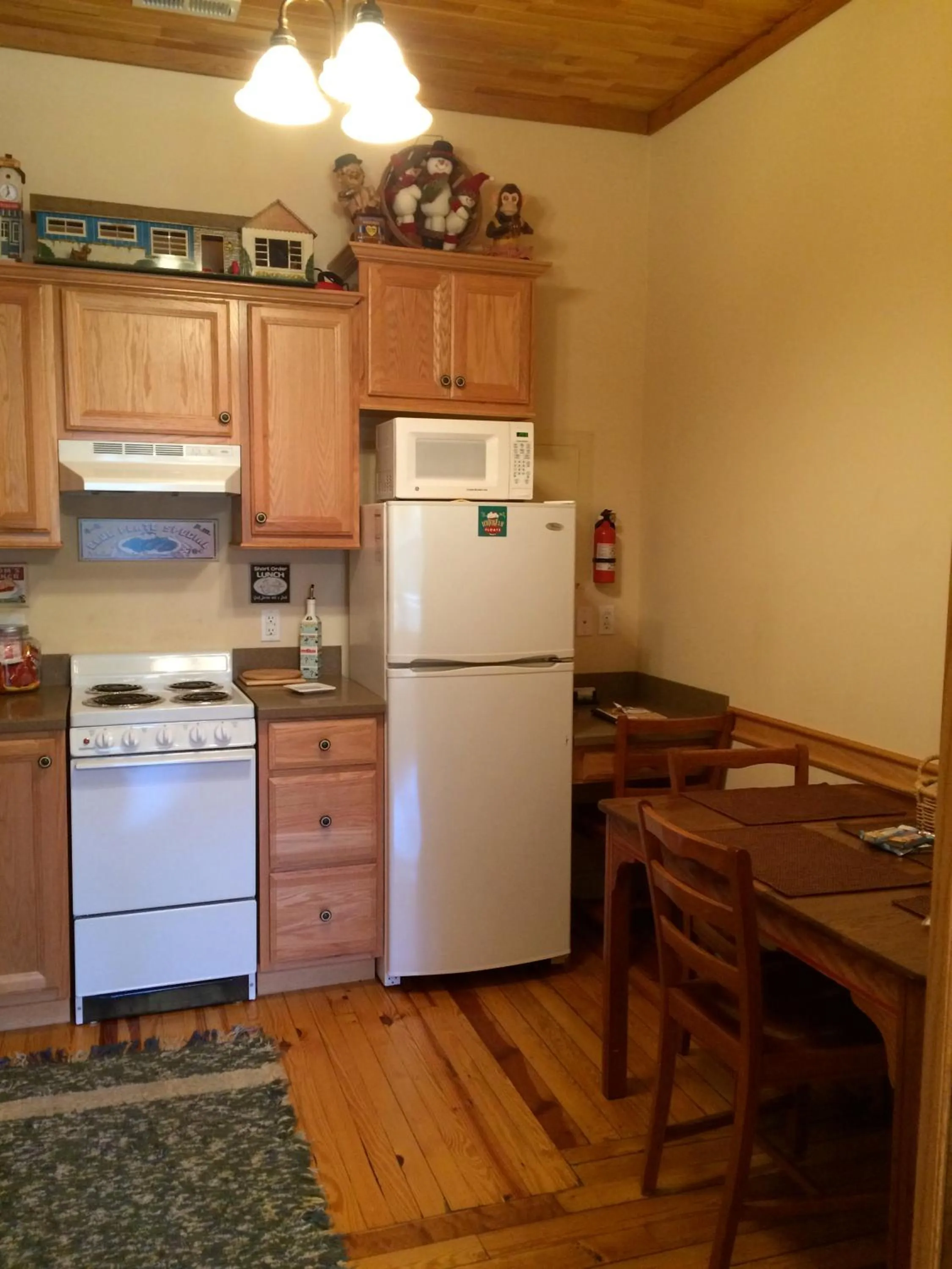 Kitchen or kitchenette in Calhoun House Inn & Suites