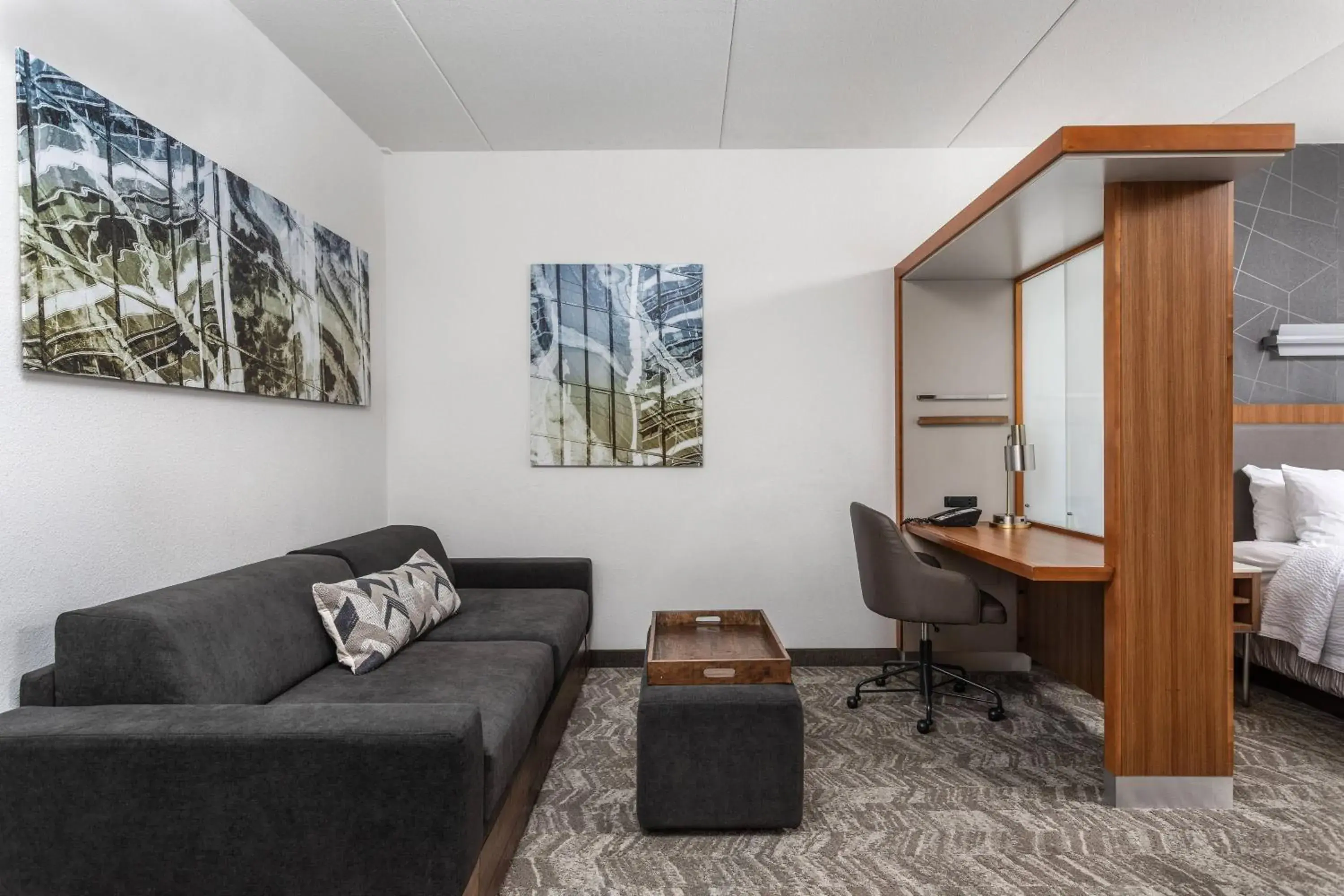 Studio, Two Queen Beds + Twin Trundle Bed, River View in SpringHill Suites by Marriott Downtown Chattanooga/Cameron Harbor Studio, Two Queen Beds + Twin Trundle Bed, River View in SpringHill Suites by Marriott Downtown Chattanooga/Cameron Harbor