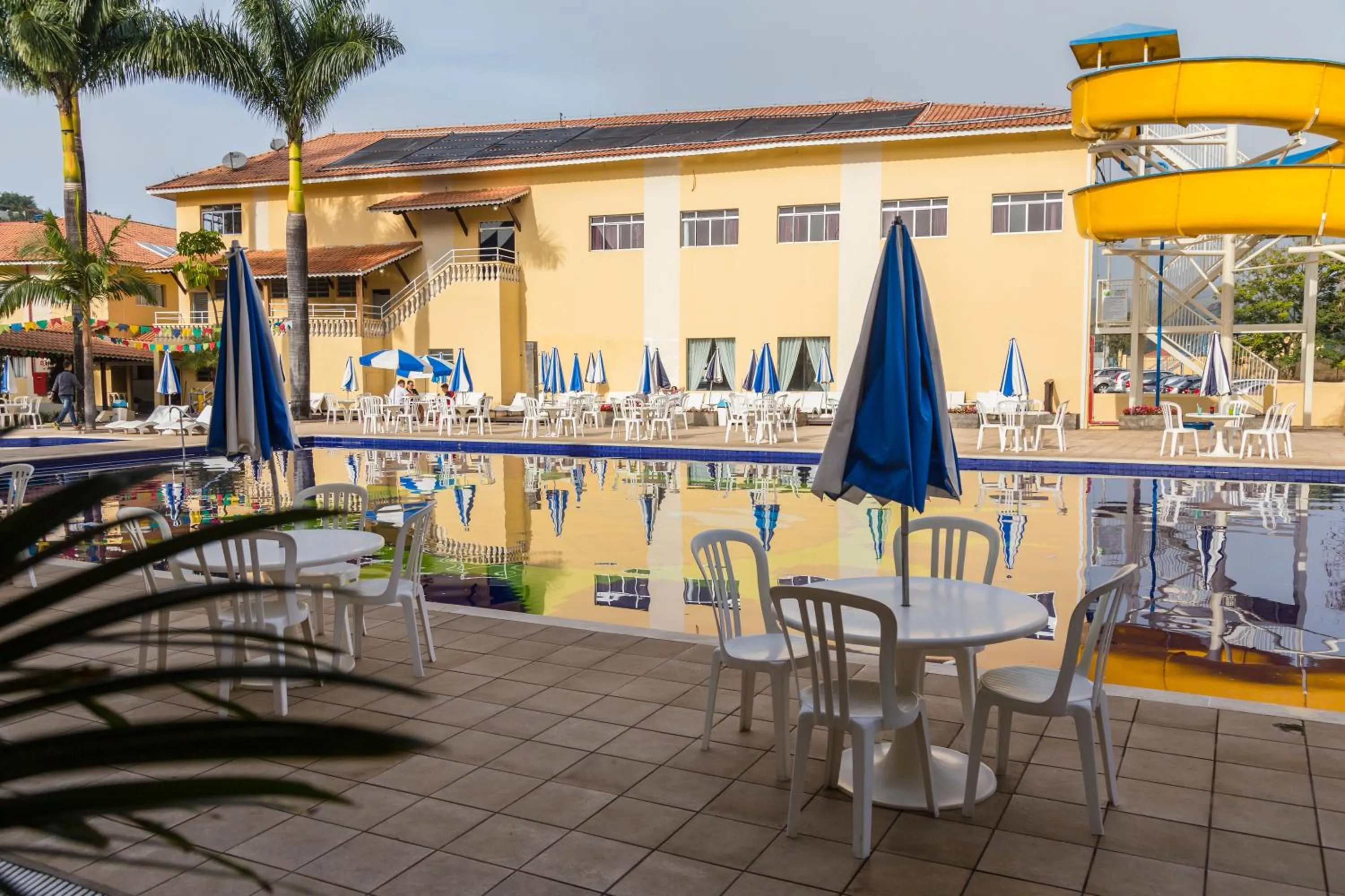 Pool view in Resort Recanto do Teixeira All Inclusive