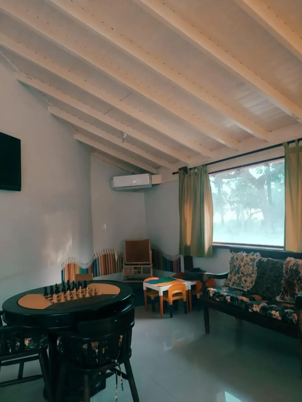 Living room in Solar do Cerrado Hotel Living room in Solar do Cerrado Hotel