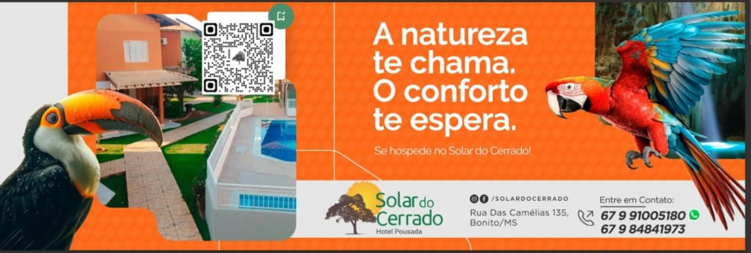 Property building in Solar do Cerrado Hotel