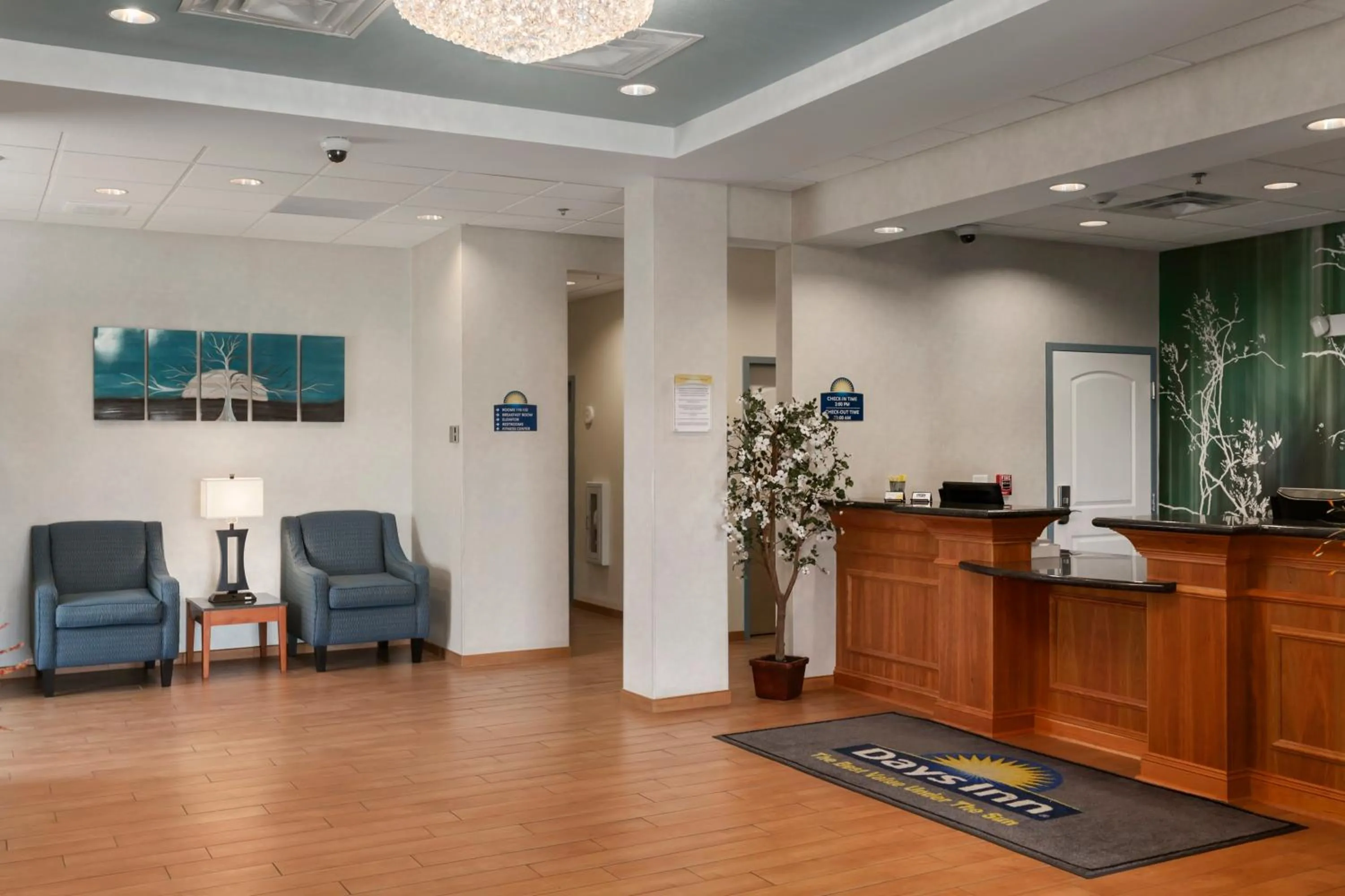 Lobby or reception in Days Inn by Wyndham Watertown Fort Drum