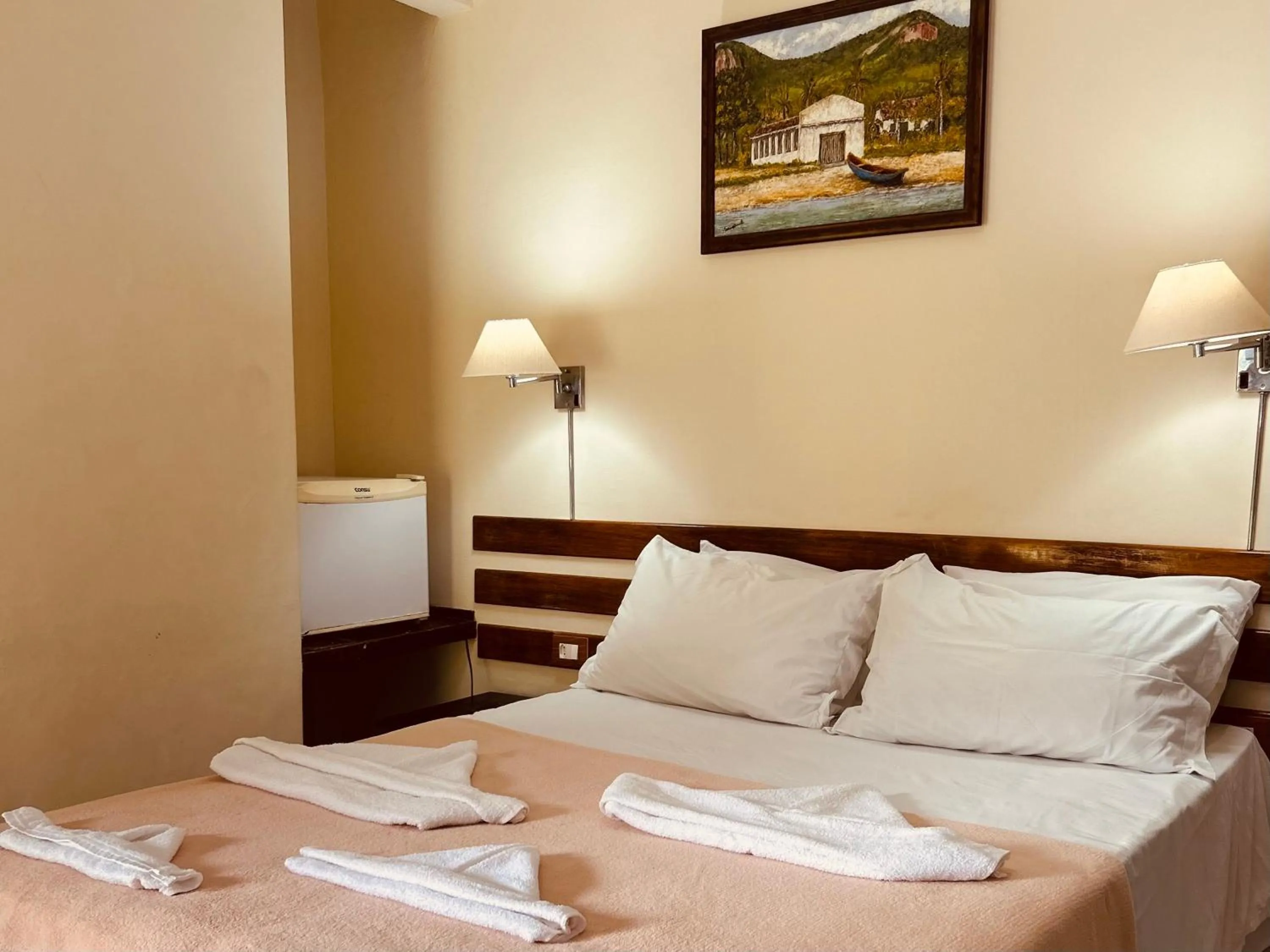 Bed in Pousada Recanto dos Lima