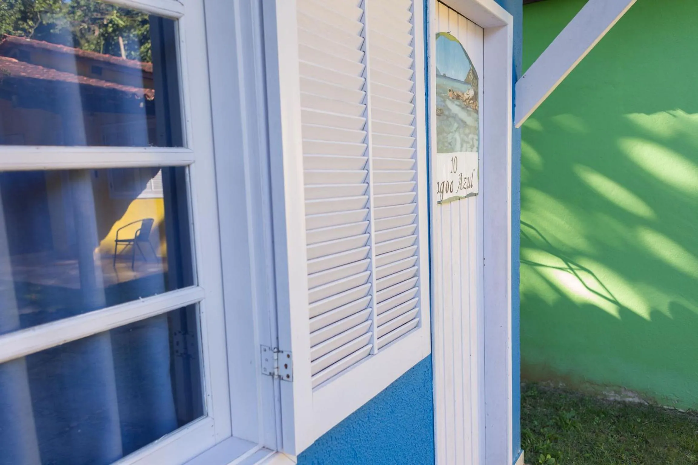 Decorative detail in Pousada Recanto dos Lima