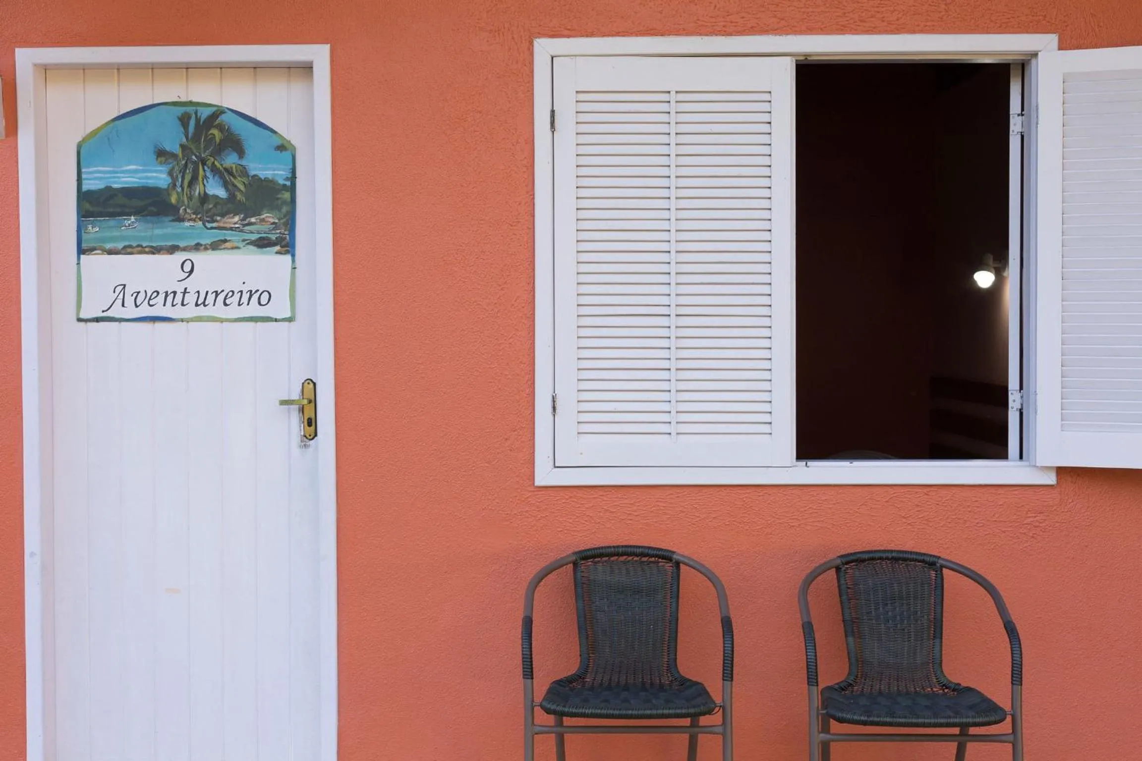 Decorative detail in Pousada Recanto dos Lima