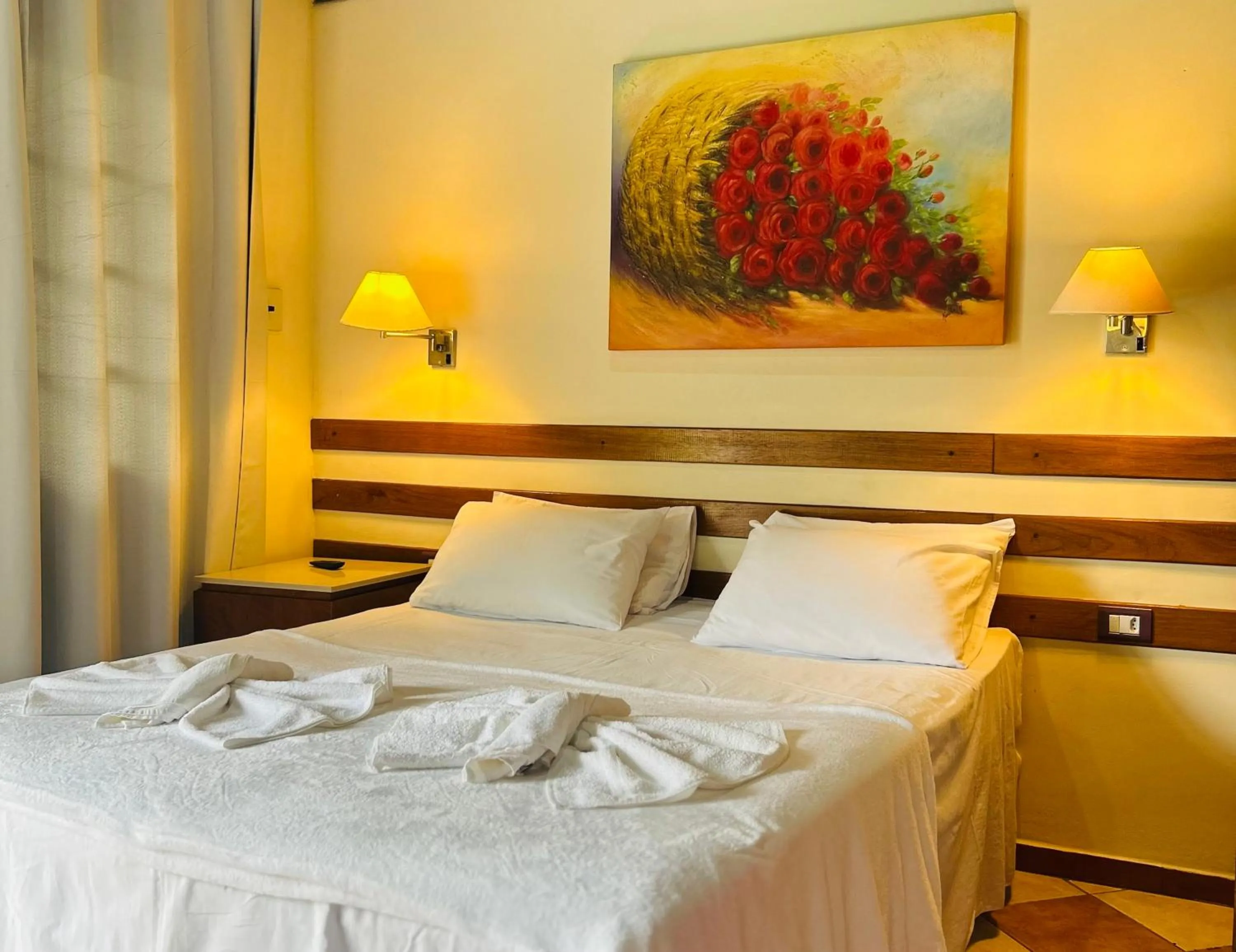 Bed in Pousada Recanto dos Lima