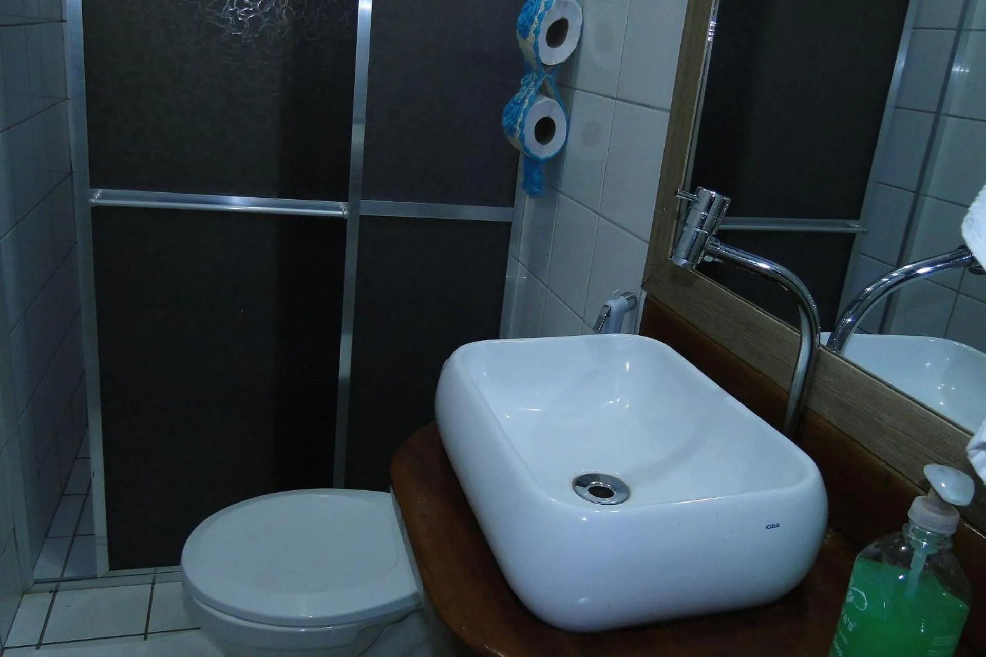 Bathroom in Pousada Recanto dos Lima