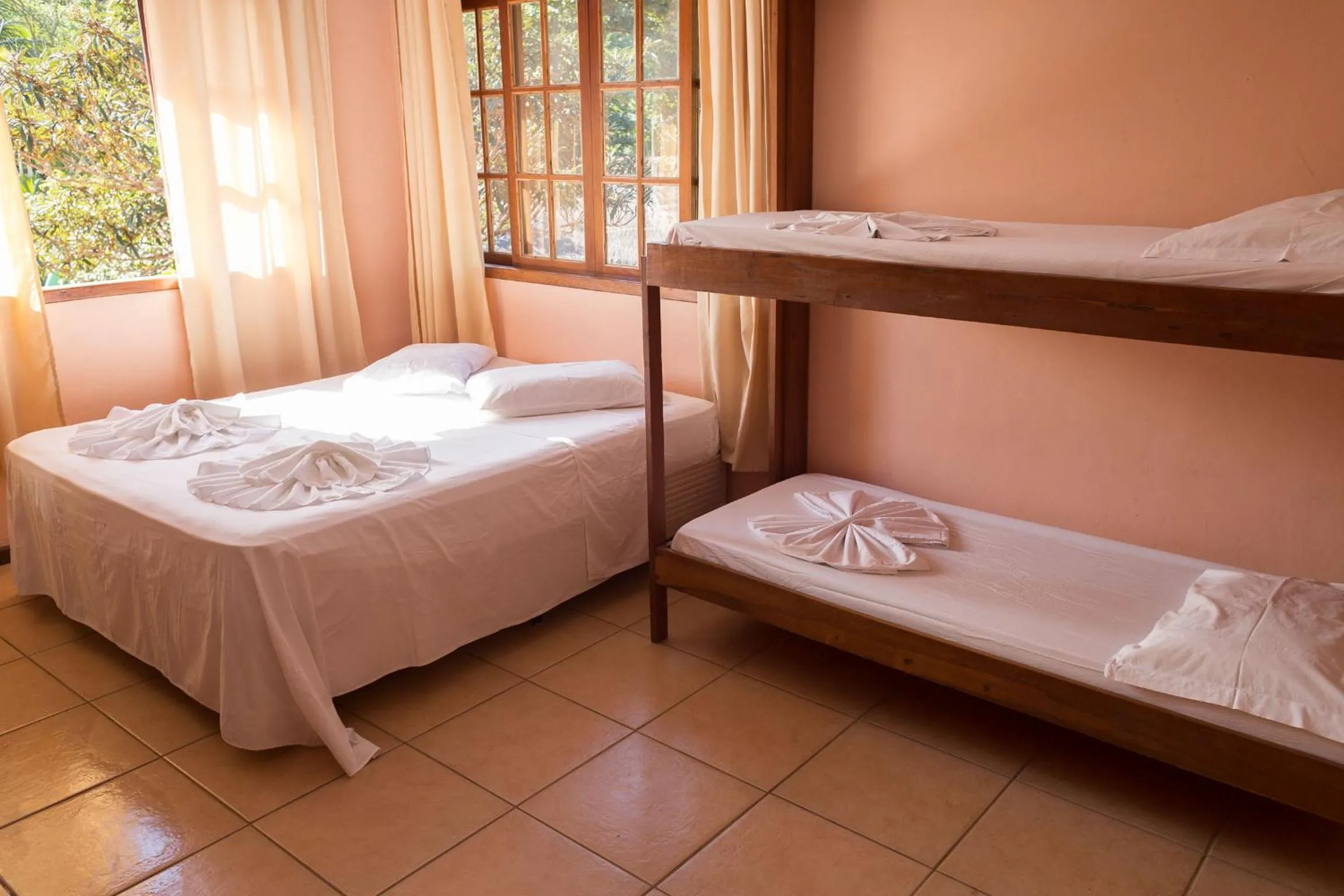 Bed in Pousada Recanto dos Lima