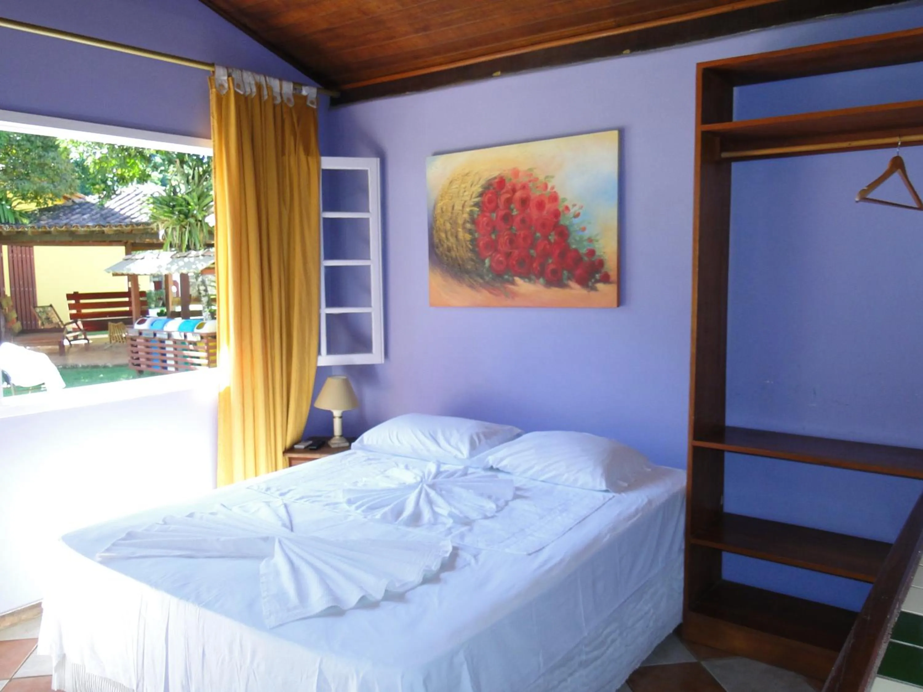 Bed in Pousada Recanto dos Lima