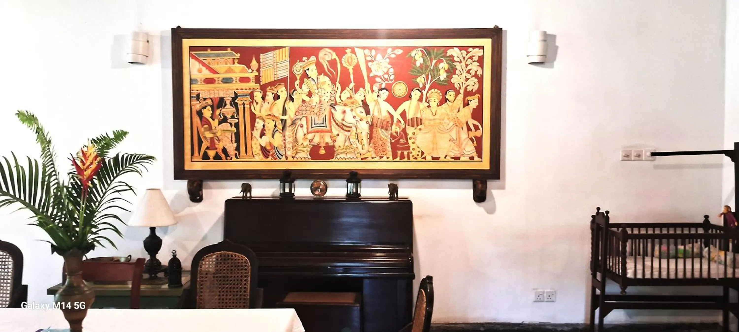 Seating area in Ayurveda Villa 386
