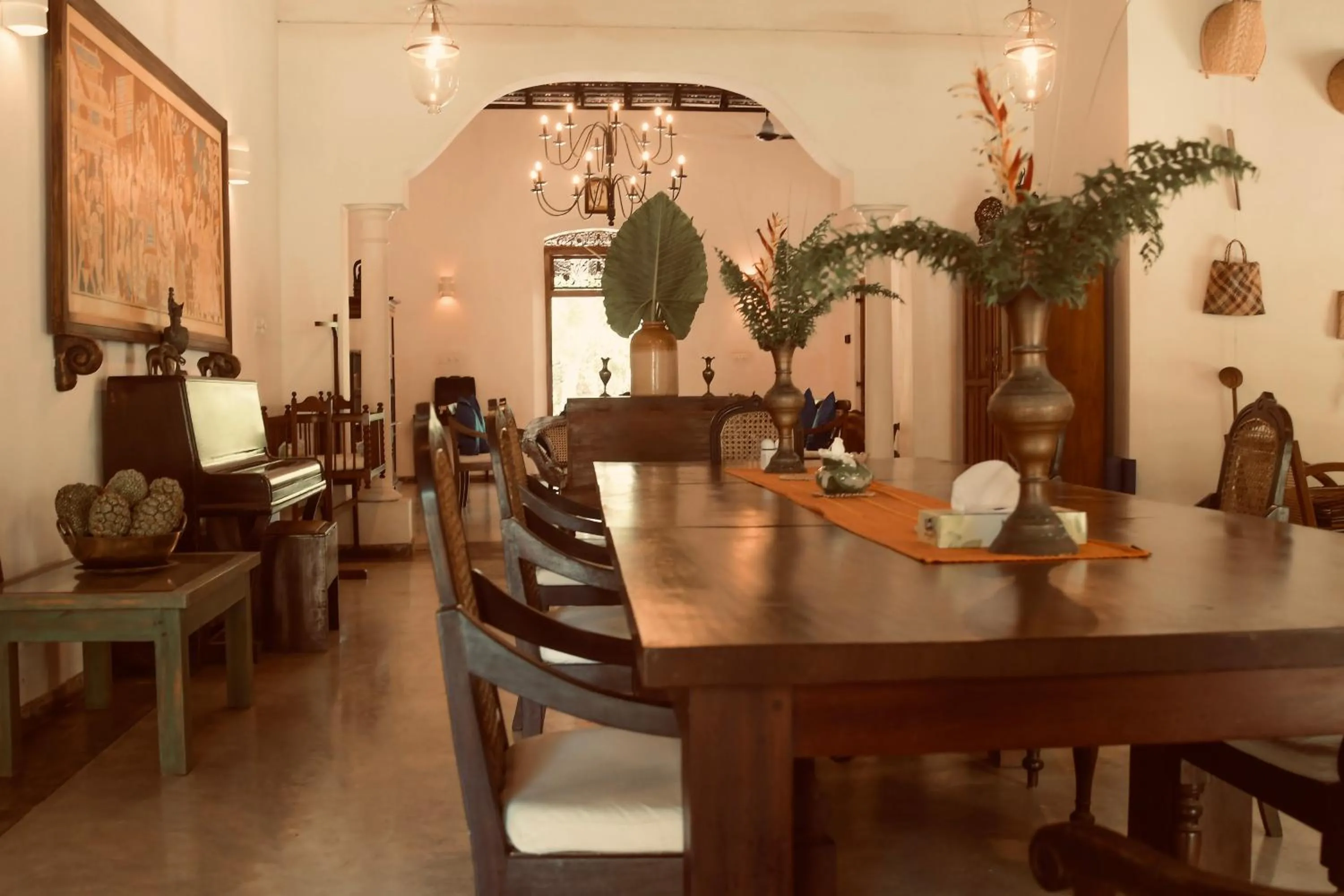 Dining area in Ayurveda Villa 386