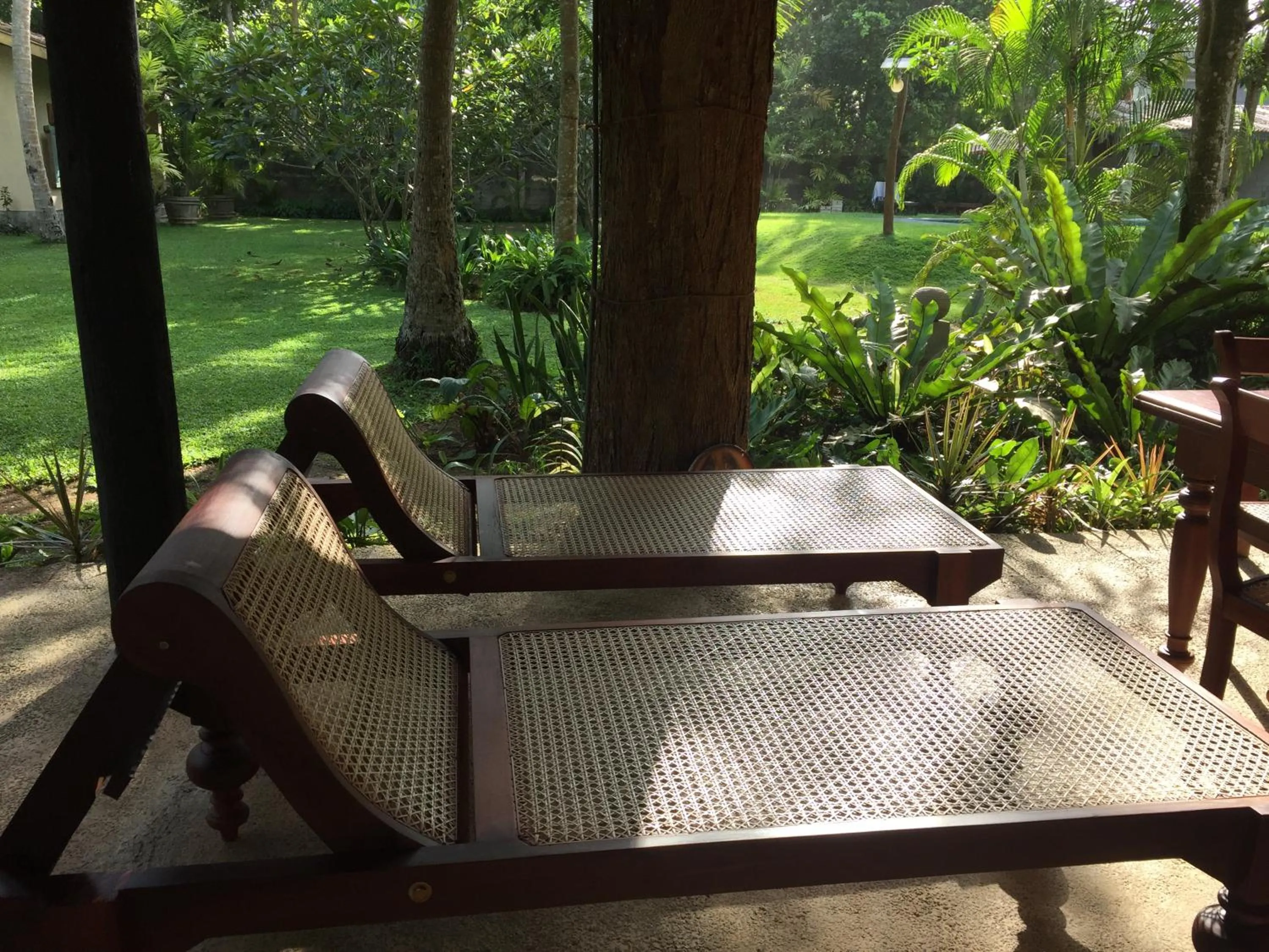 Seating area in Ayurveda Villa 386