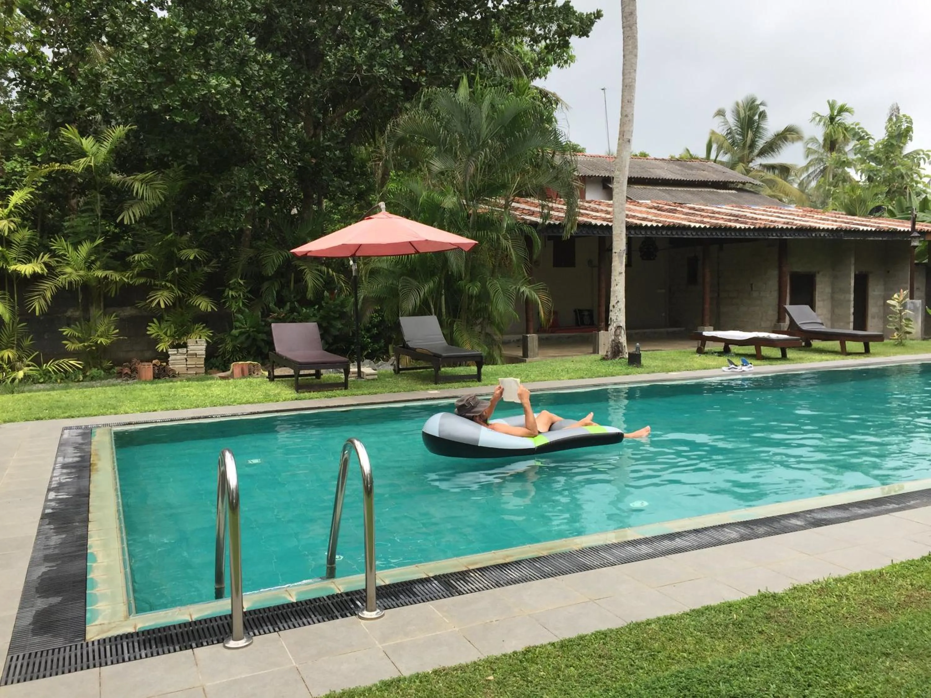 Swimming pool in Ayurveda Villa 386