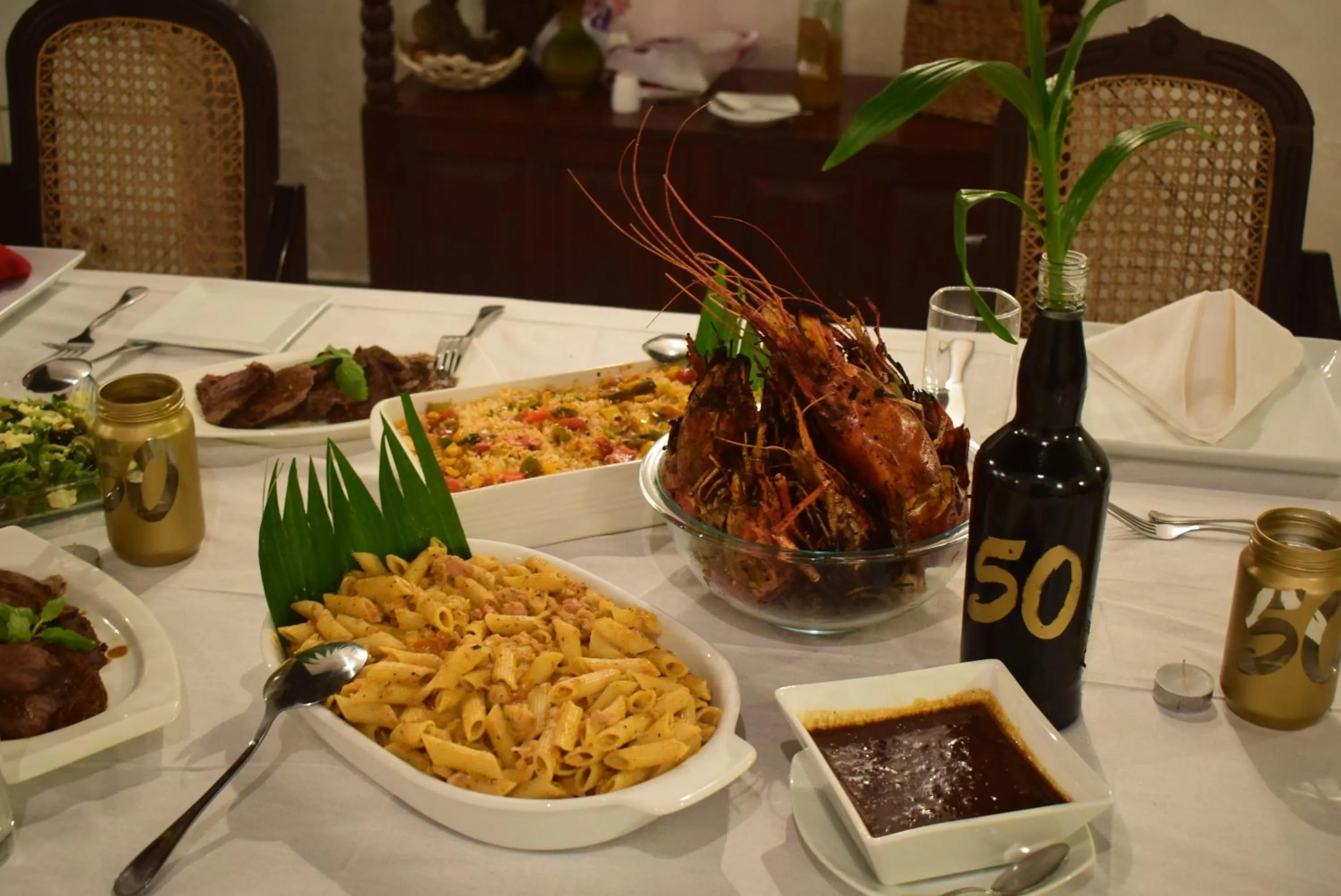 Dinner in Ayurveda Villa 386