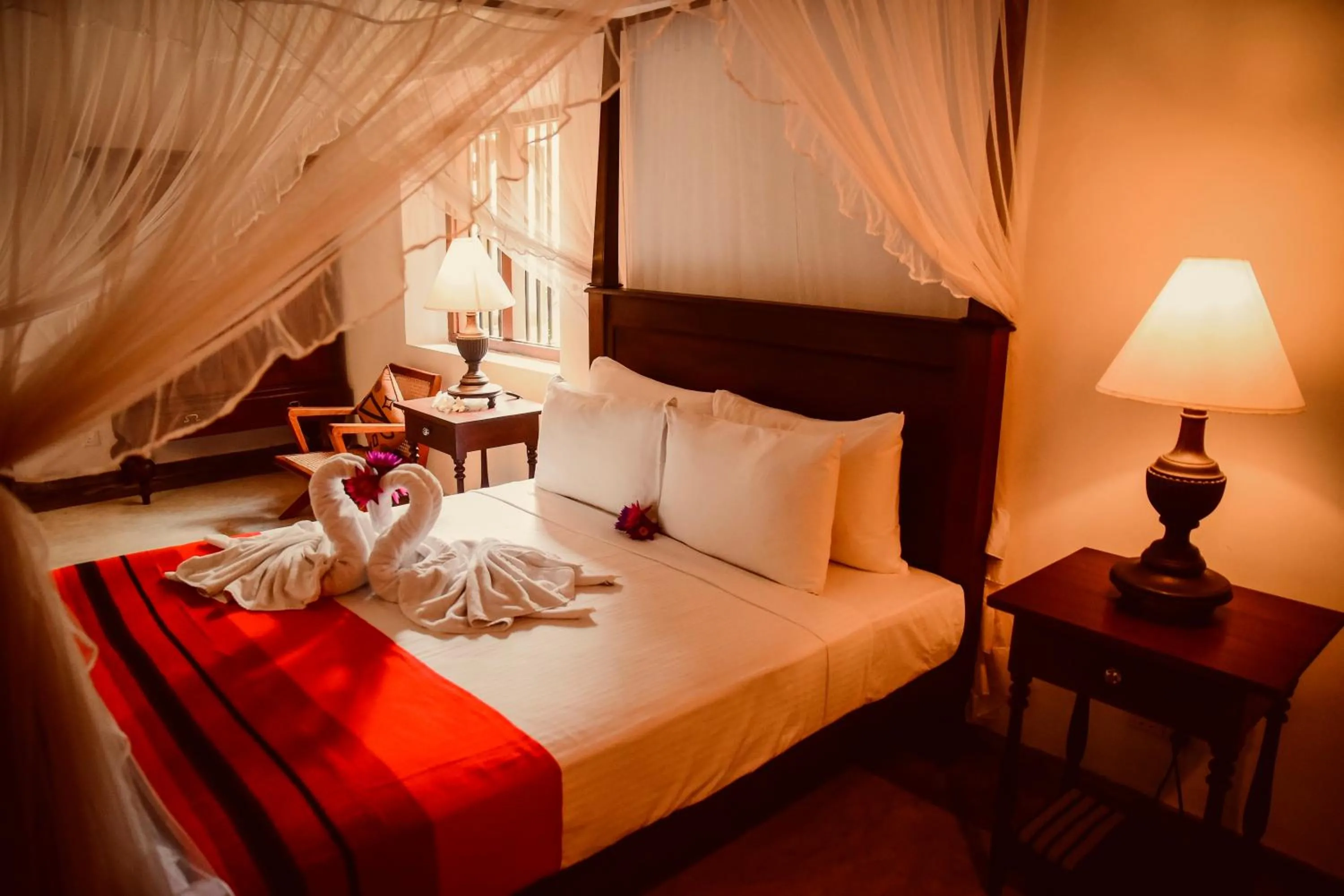 Bed in Ayurveda Villa 386