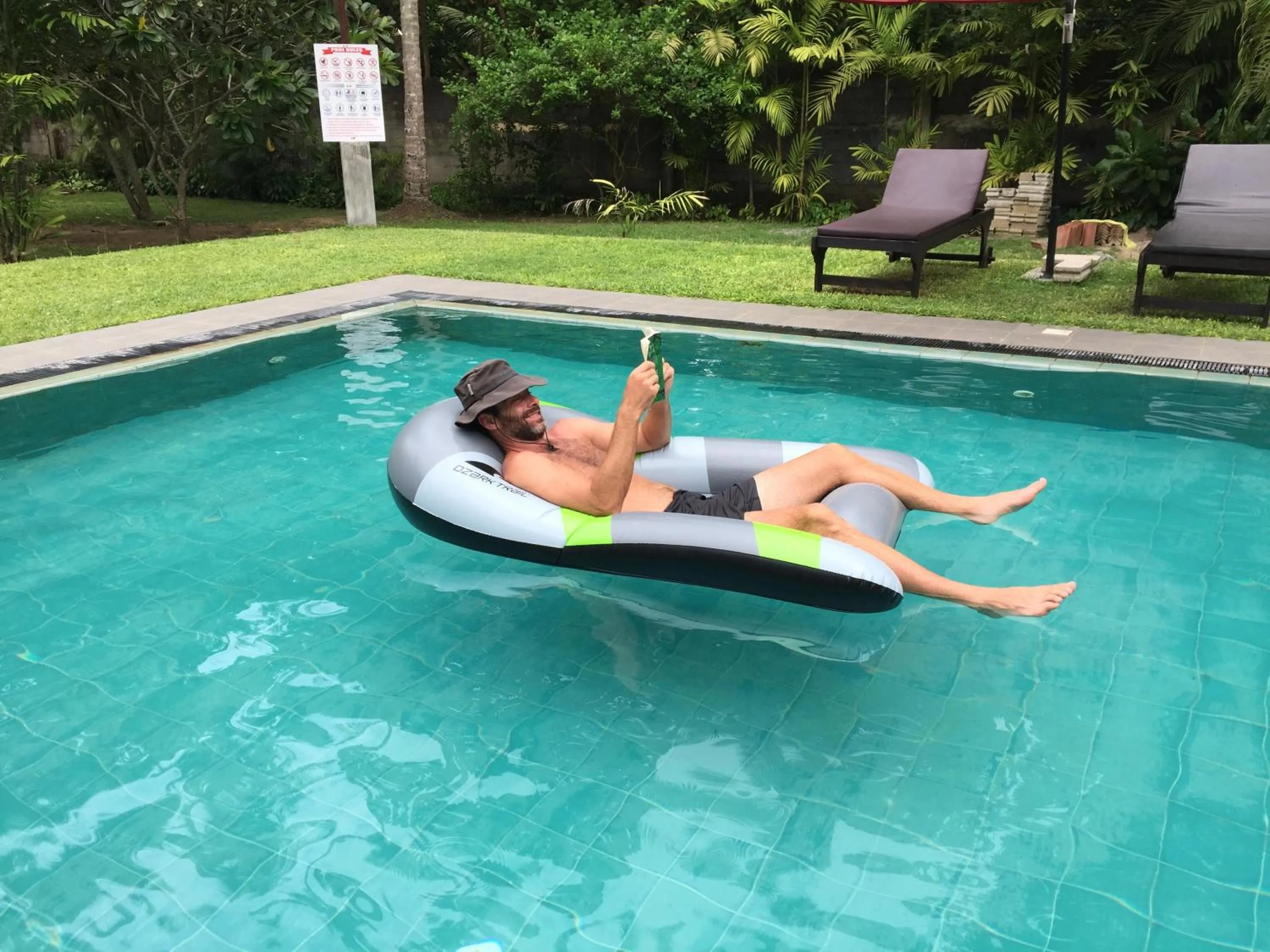 Swimming pool in Ayurveda Villa 386