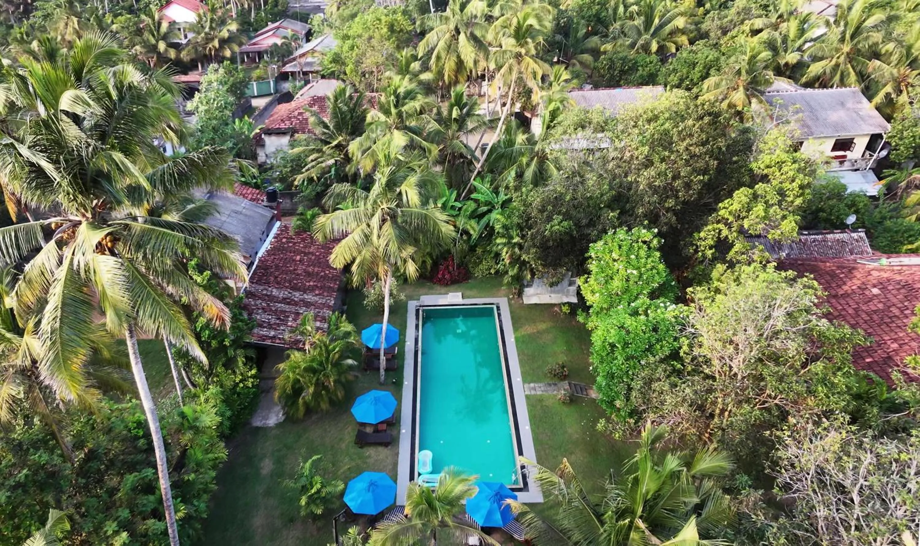 Garden view in Ayurveda Villa 386