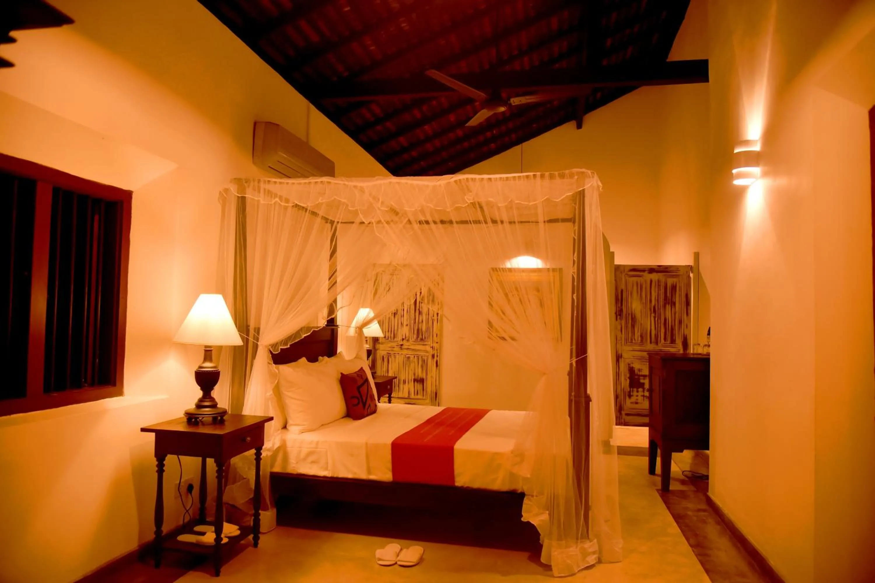 Bed in Ayurveda Villa 386