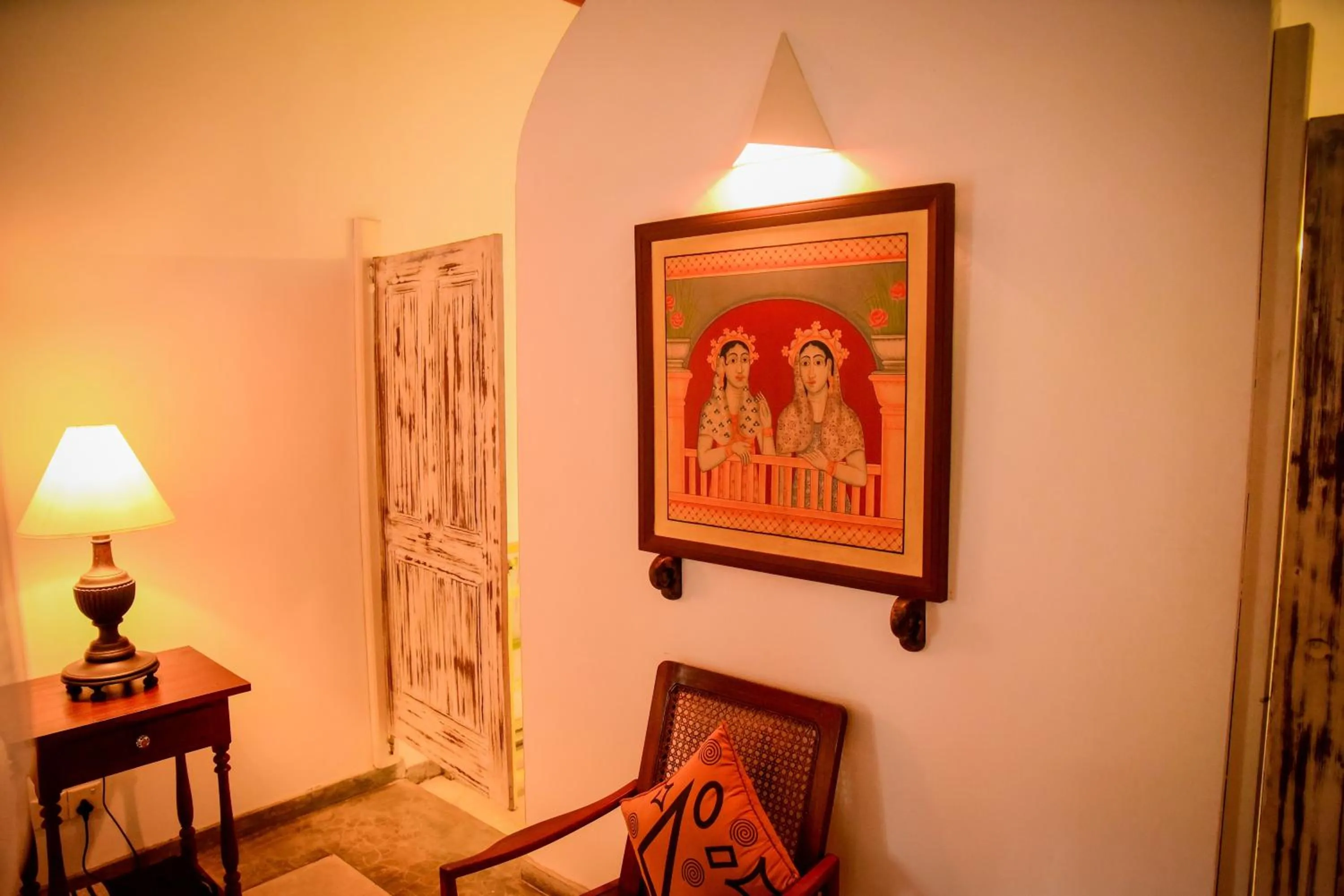 Seating area in Ayurveda Villa 386