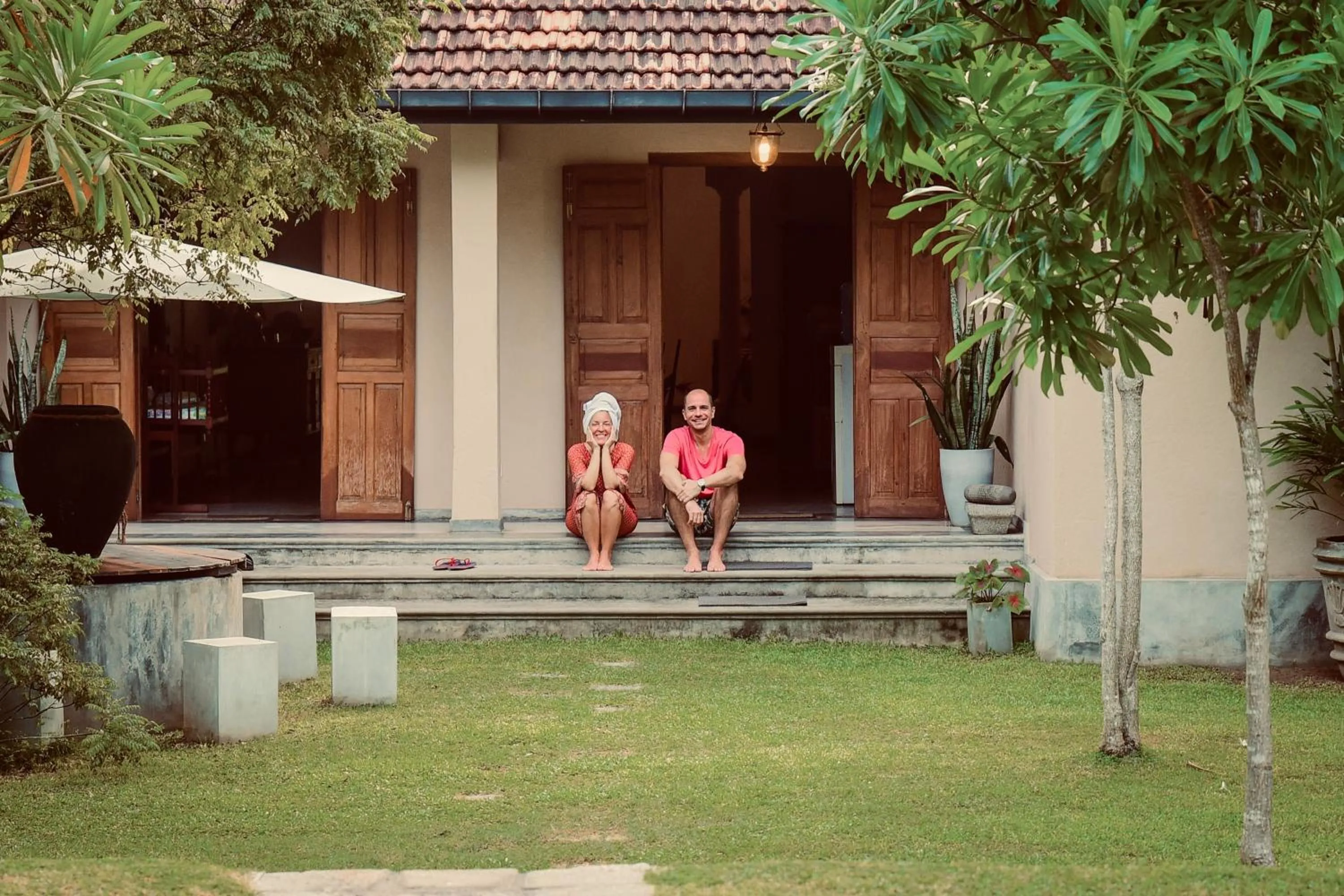Garden view in Ayurveda Villa 386