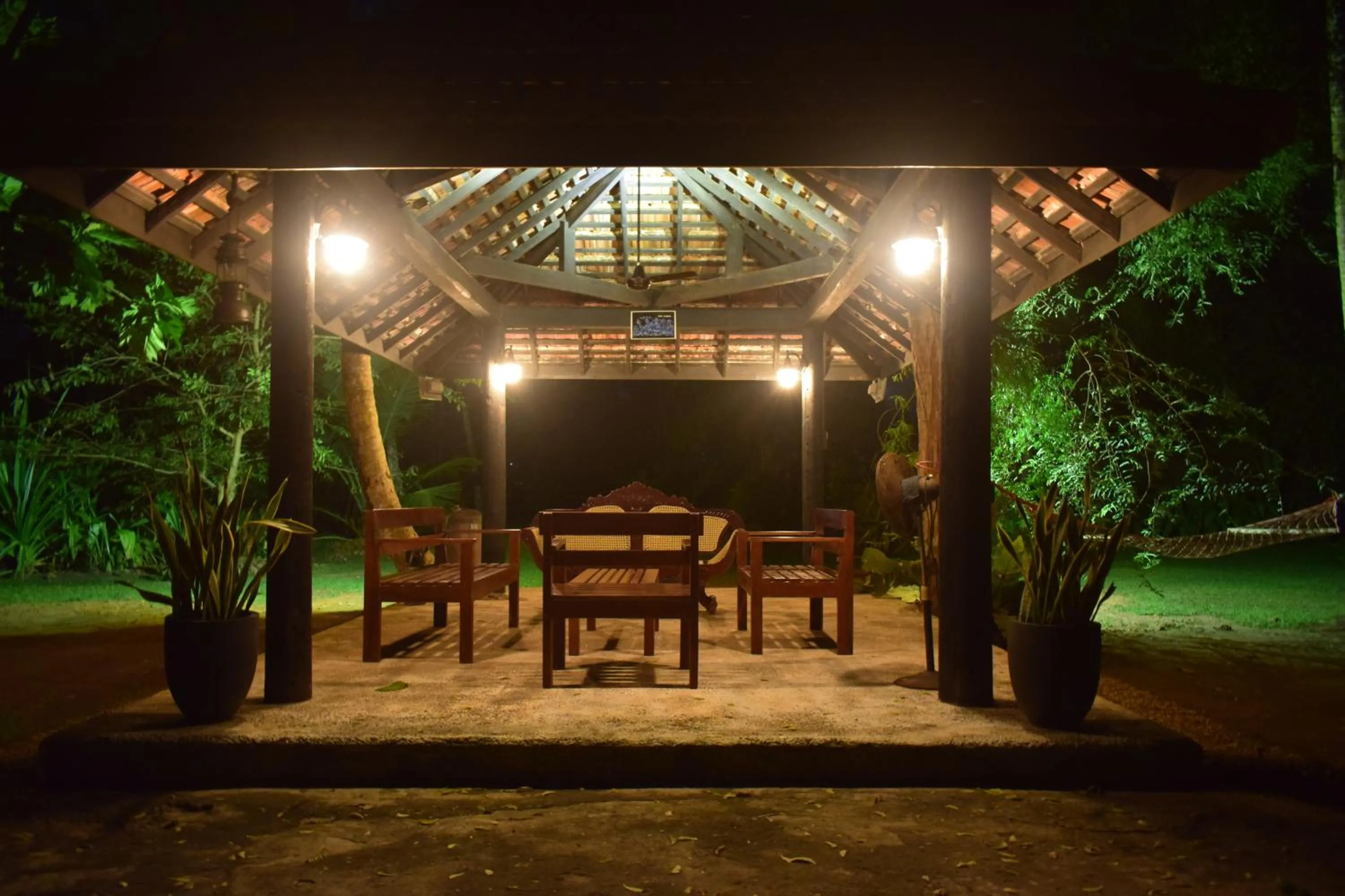 Patio in Ayurveda Villa 386