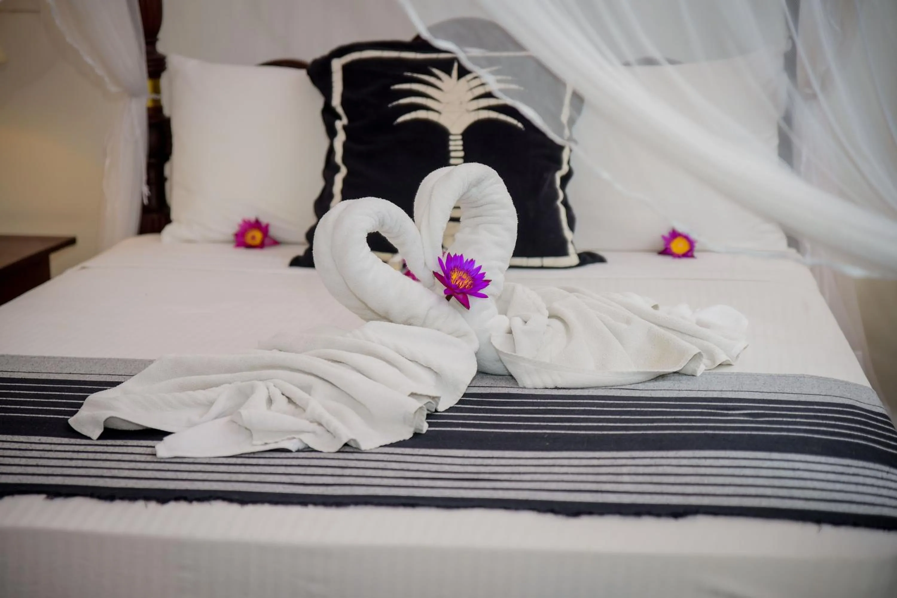 Bedroom, Bed in Ayurveda Villa 386