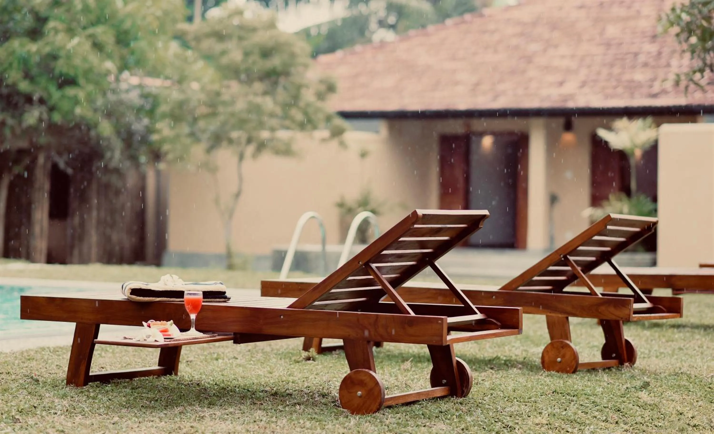 Swimming pool in Ayurveda Villa 386