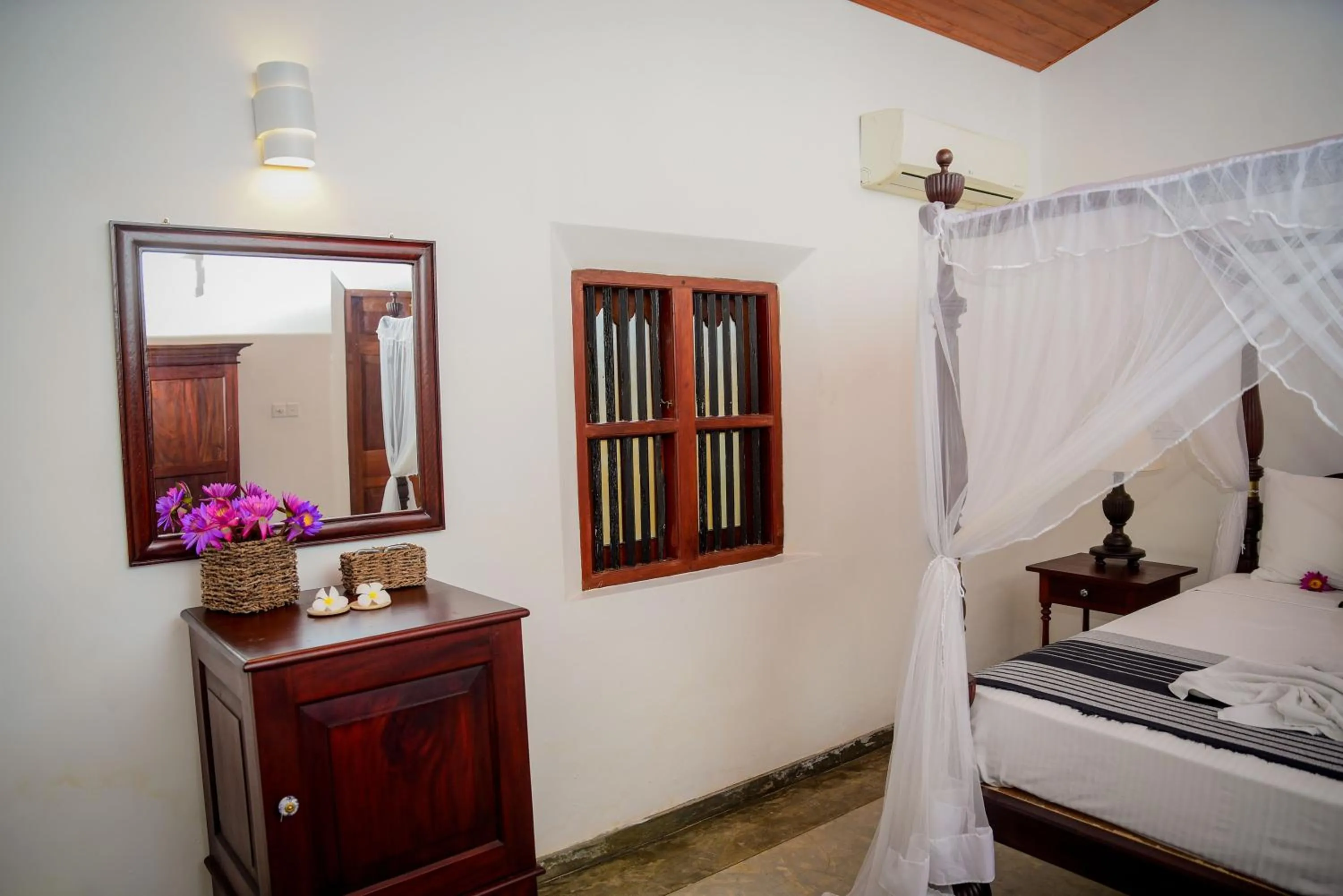 Bedroom, Bed in Ayurveda Villa 386