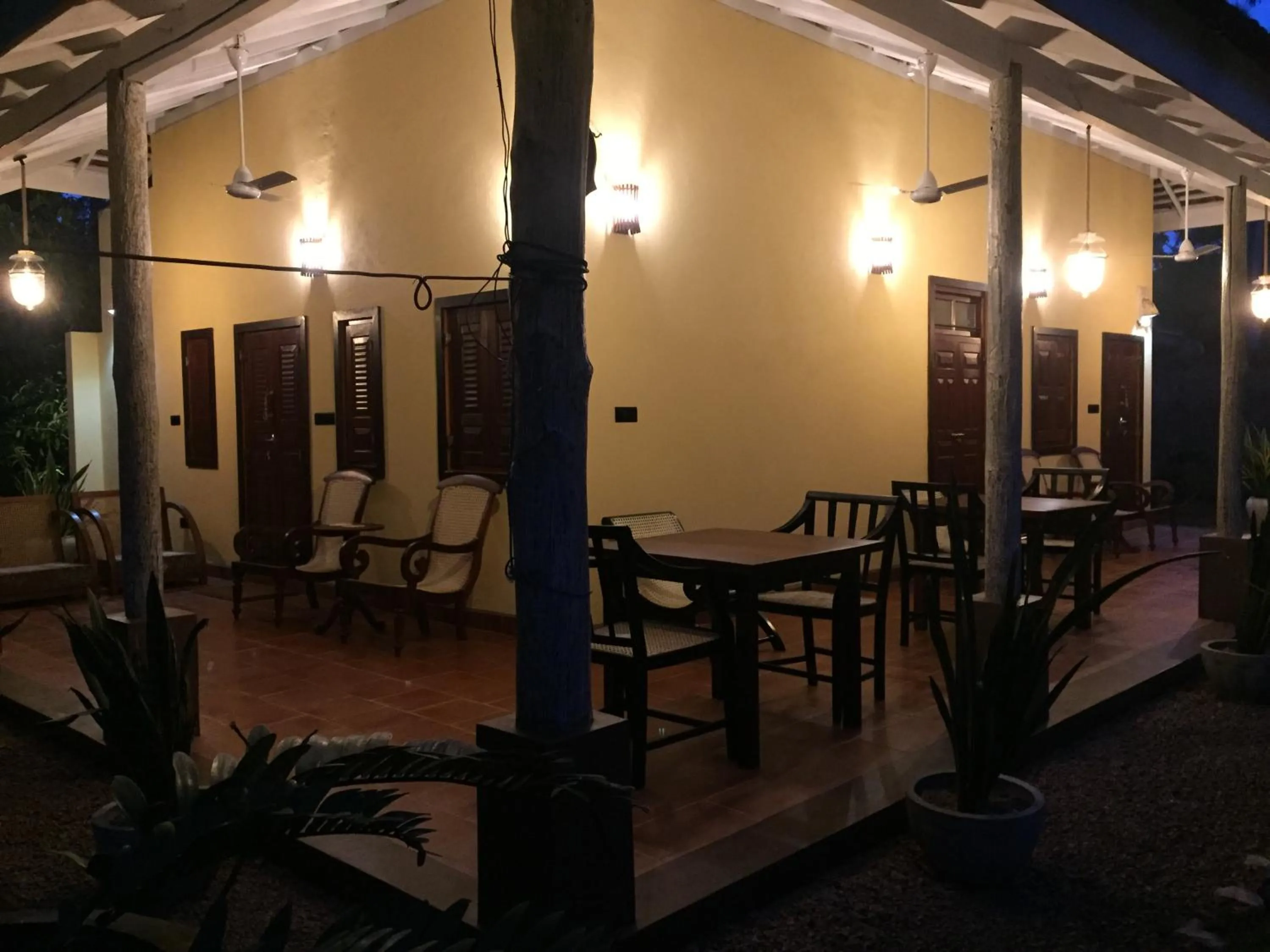 Seating area in Ayurveda Villa 386