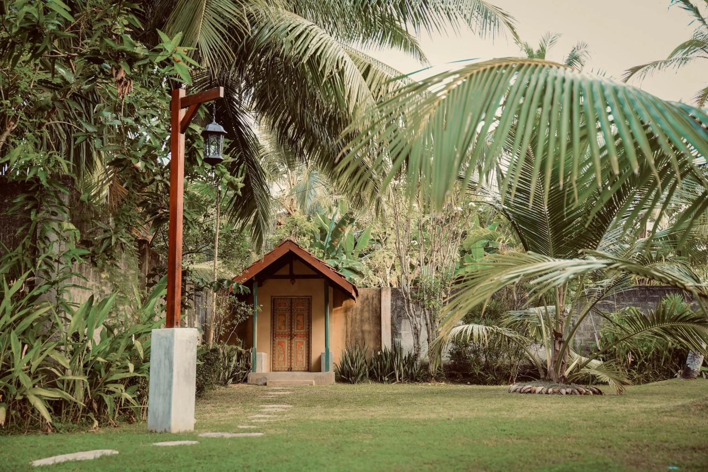 Garden view in Ayurveda Villa 386