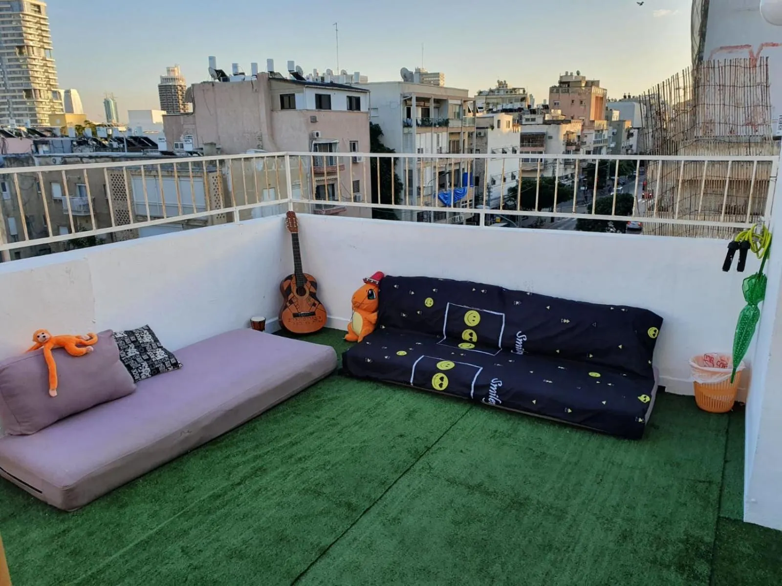 Balcony/Terrace in Hostel BU93