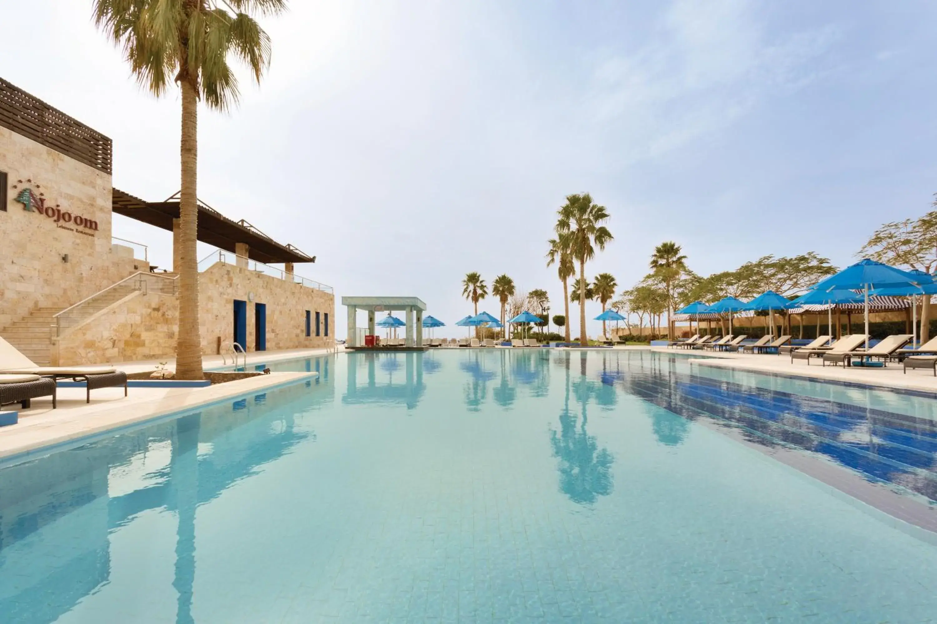 Swimming pool in Ramada Resort Dead Sea Swimming pool in Ramada Resort Dead Sea