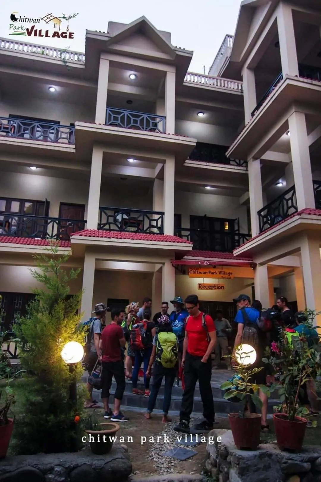 Property building in Hotel Chitwan Park Village