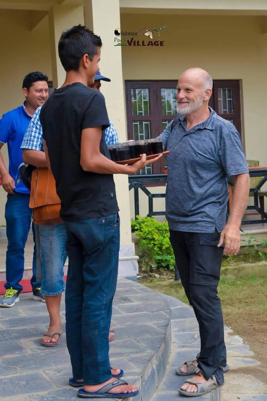 Staff in Hotel Chitwan Park Village