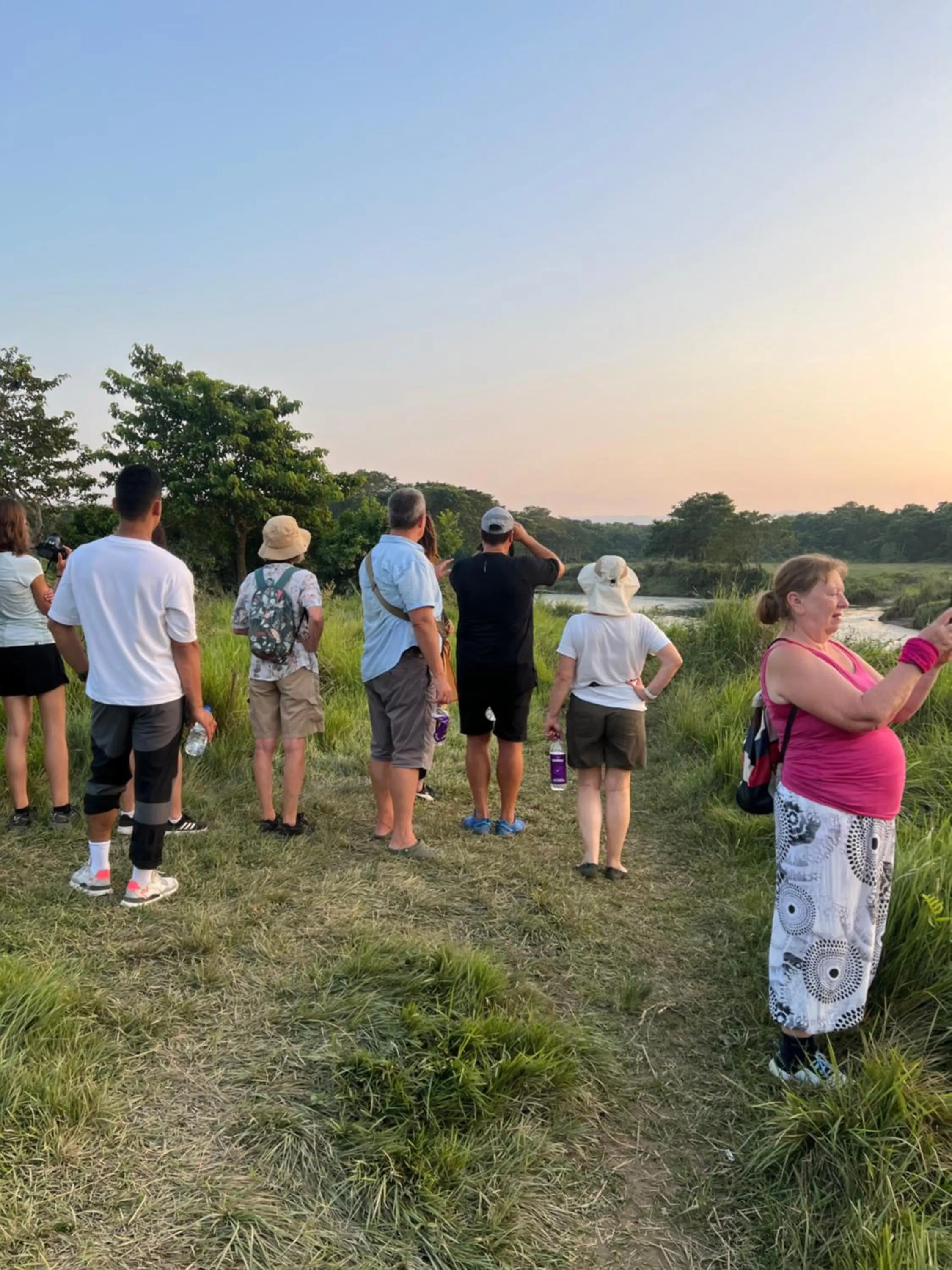 Natural landscape in Hotel Chitwan Park Village
