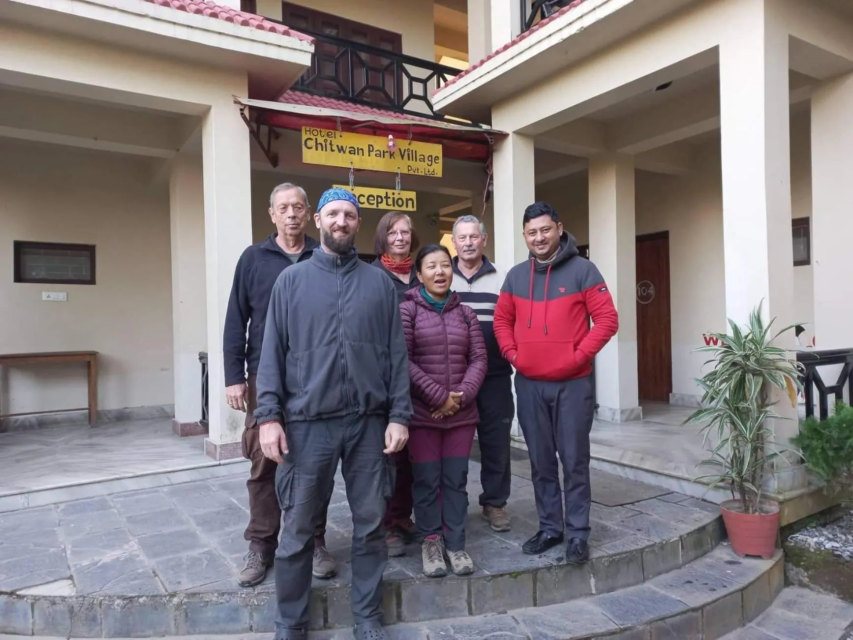 Property building in Hotel Chitwan Park Village