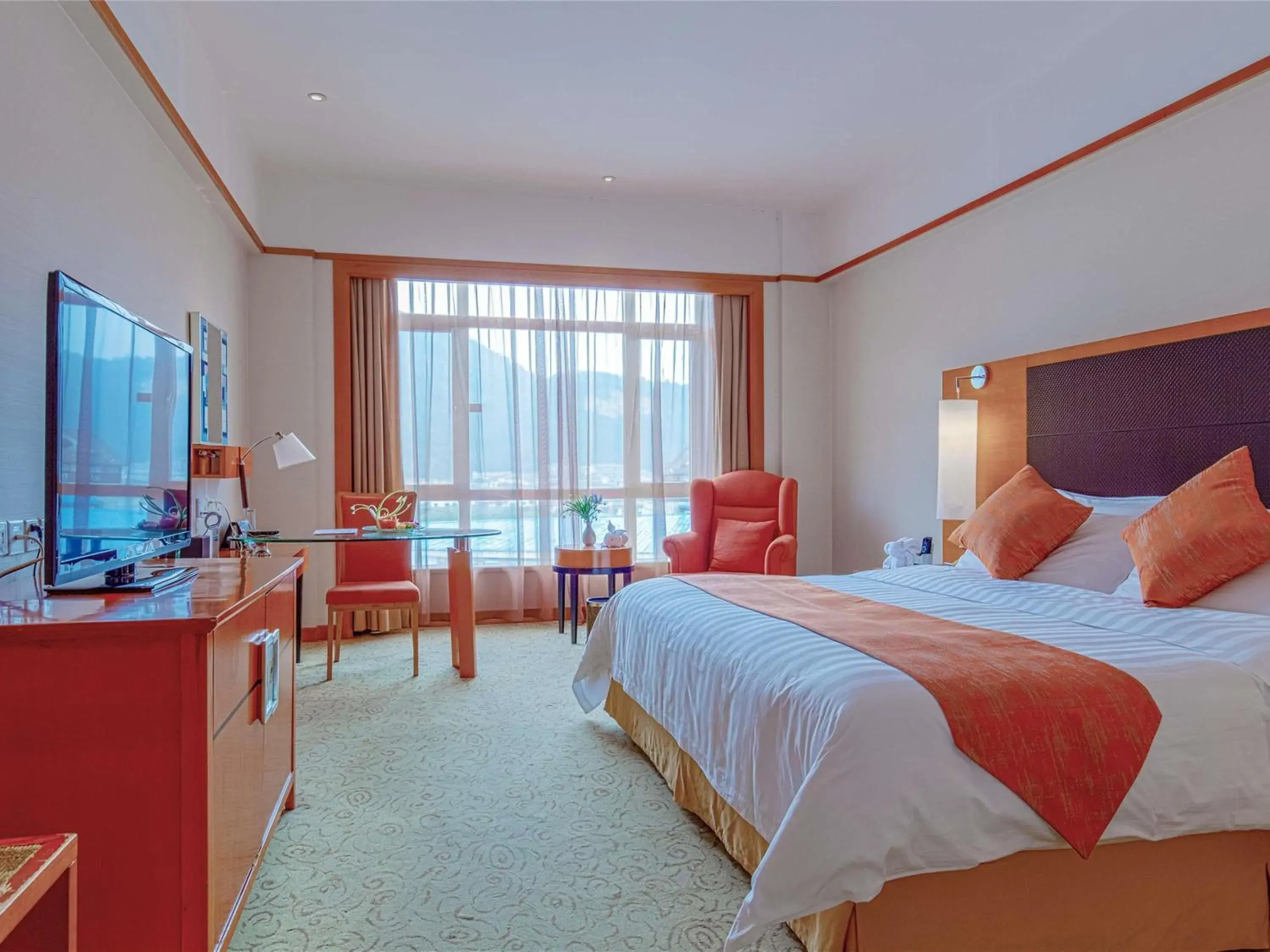 Bedroom, Bed in Pullman Zhangjiajie Hotel - Instagrammable Bedroom, Bed in Pullman Zhangjiajie Hotel - Instagrammable