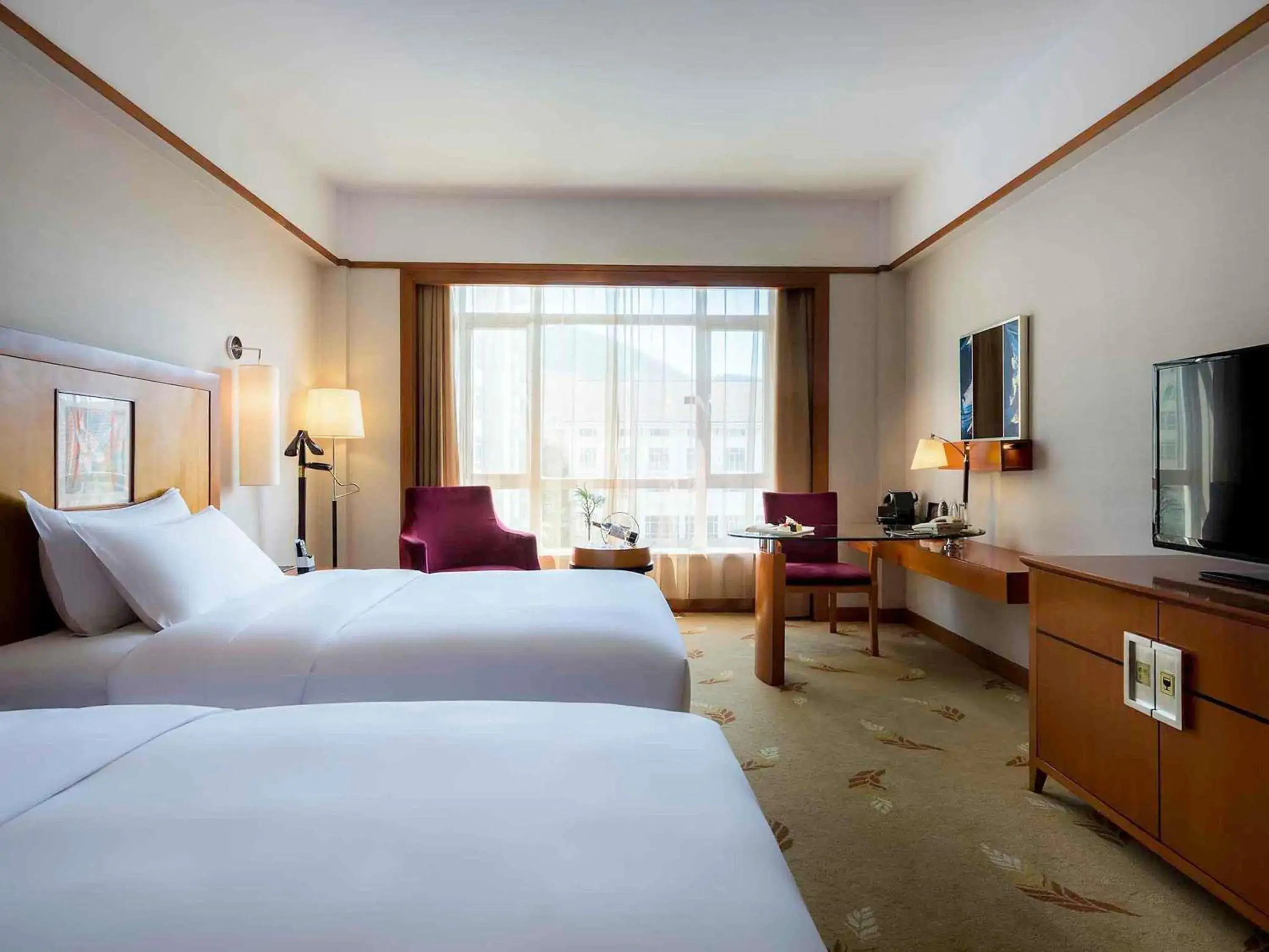 Bedroom, Bed in Pullman Zhangjiajie Hotel - Instagrammable Bedroom, Bed in Pullman Zhangjiajie Hotel - Instagrammable