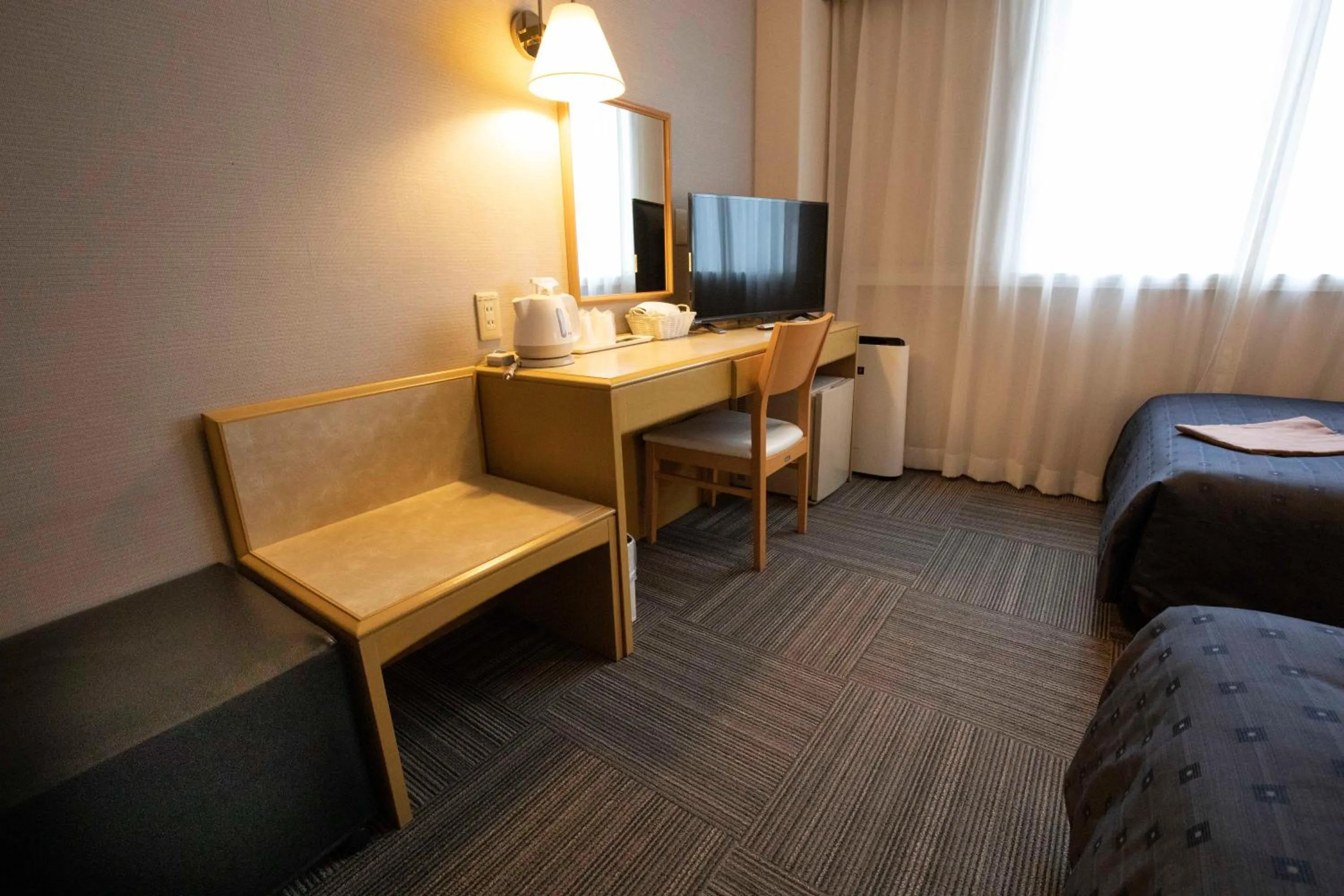 Photo of the whole room, Bed in Court Hotel Mito