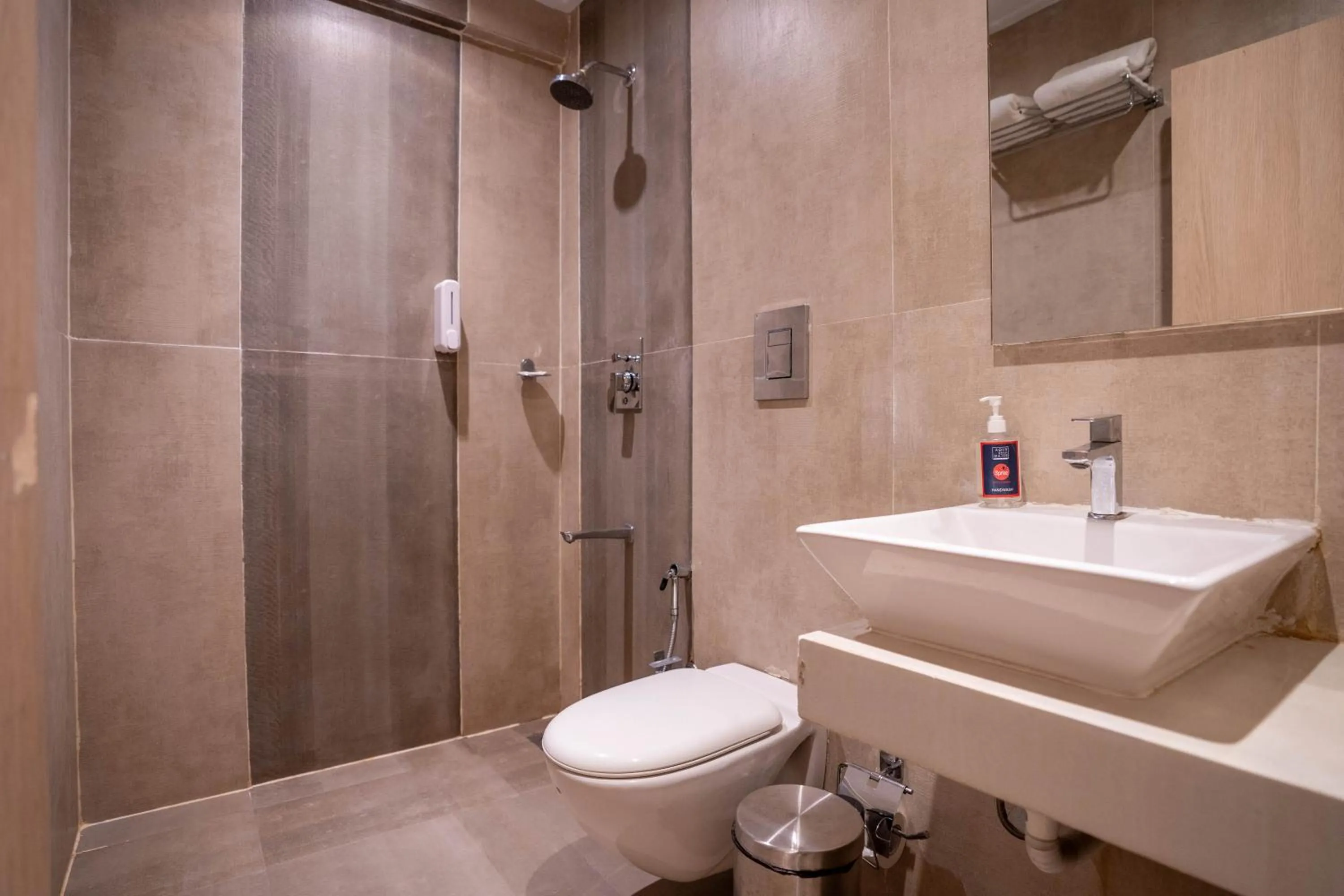 Shower in Zip By Spree Hotels Samudra Belgaum